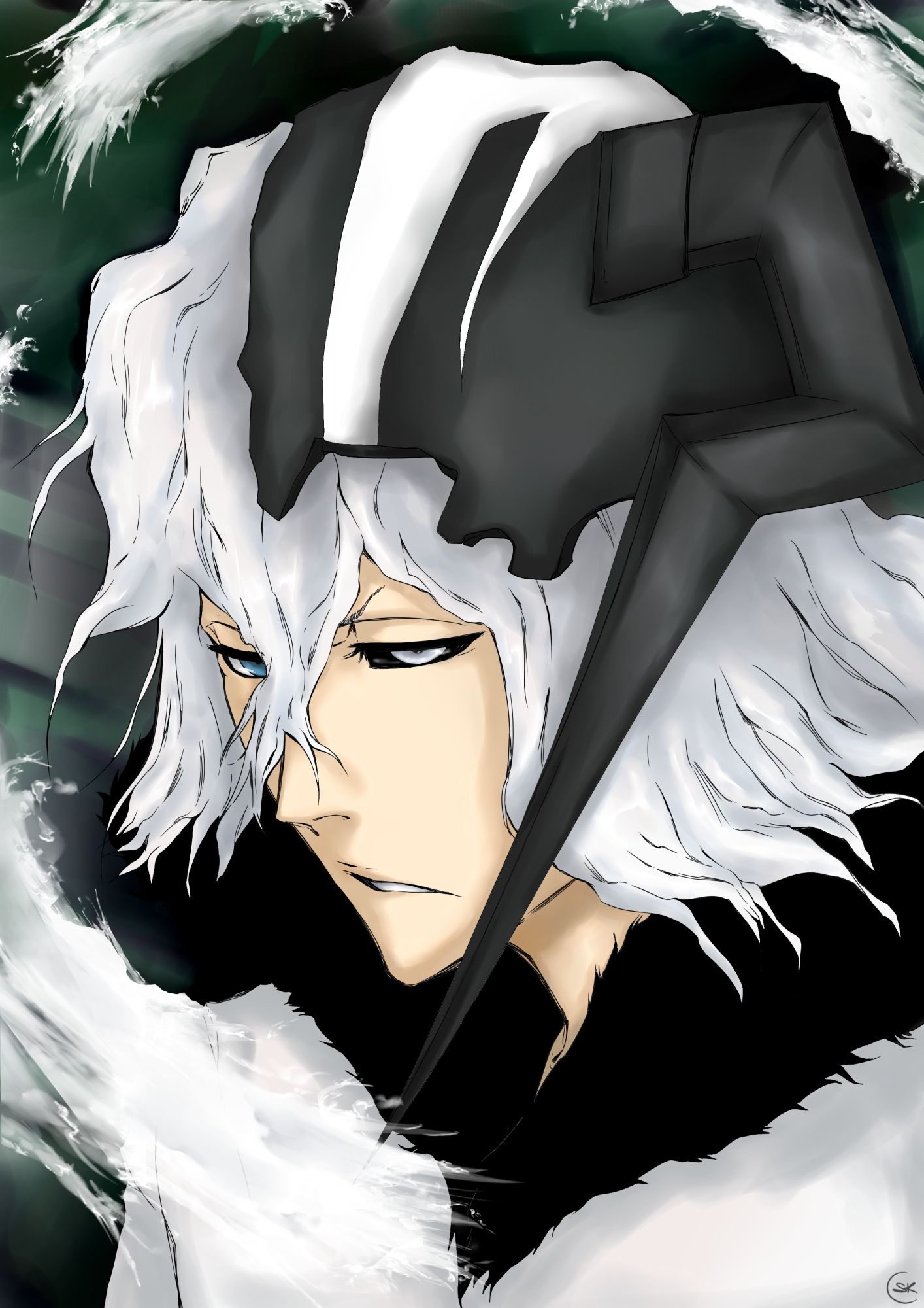 1414x2000 Zangetsu Wallpaper by Crakeers Anime Image Board