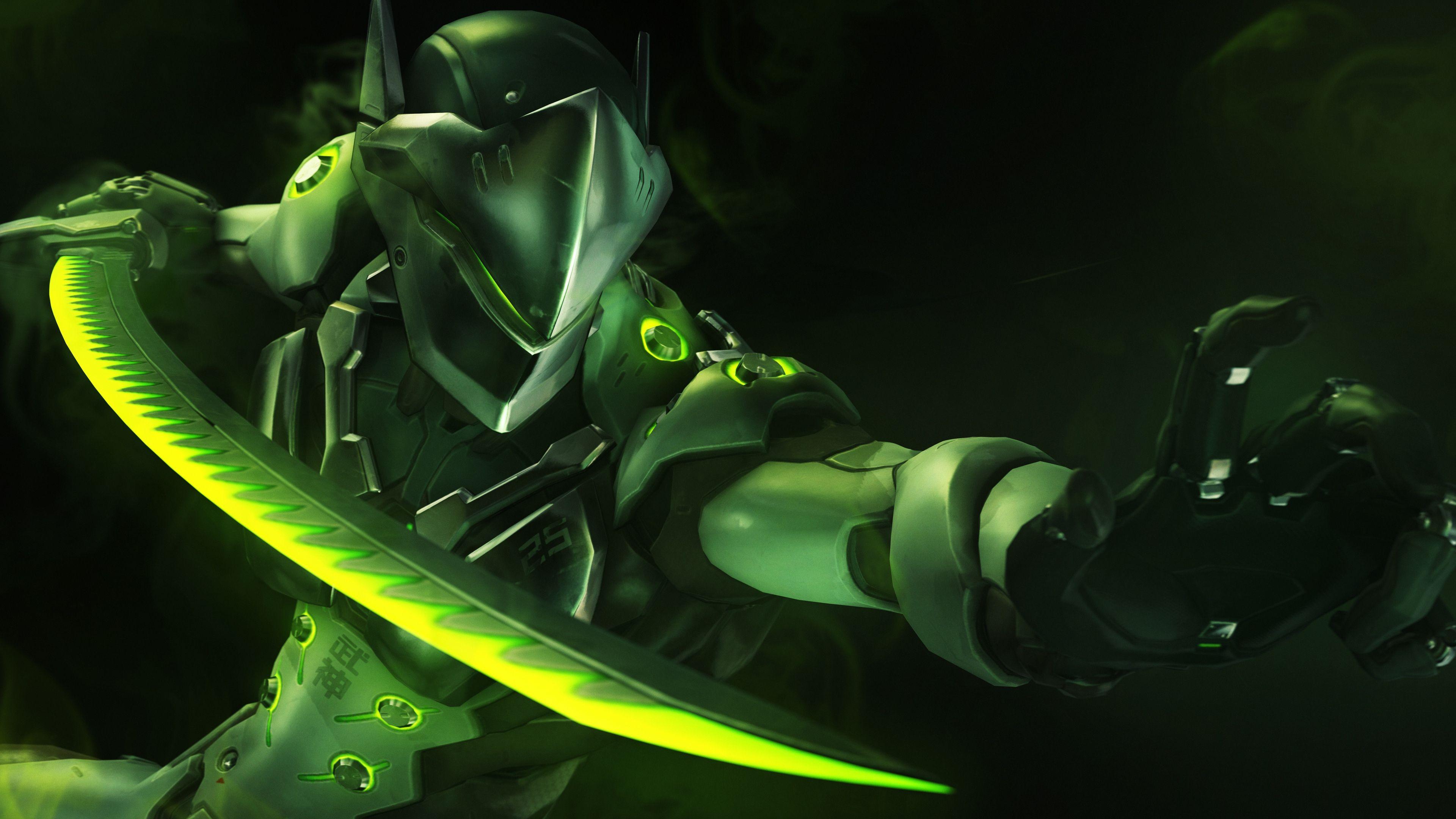 3840x2160 Genji Baihu 4K Wallpaper .