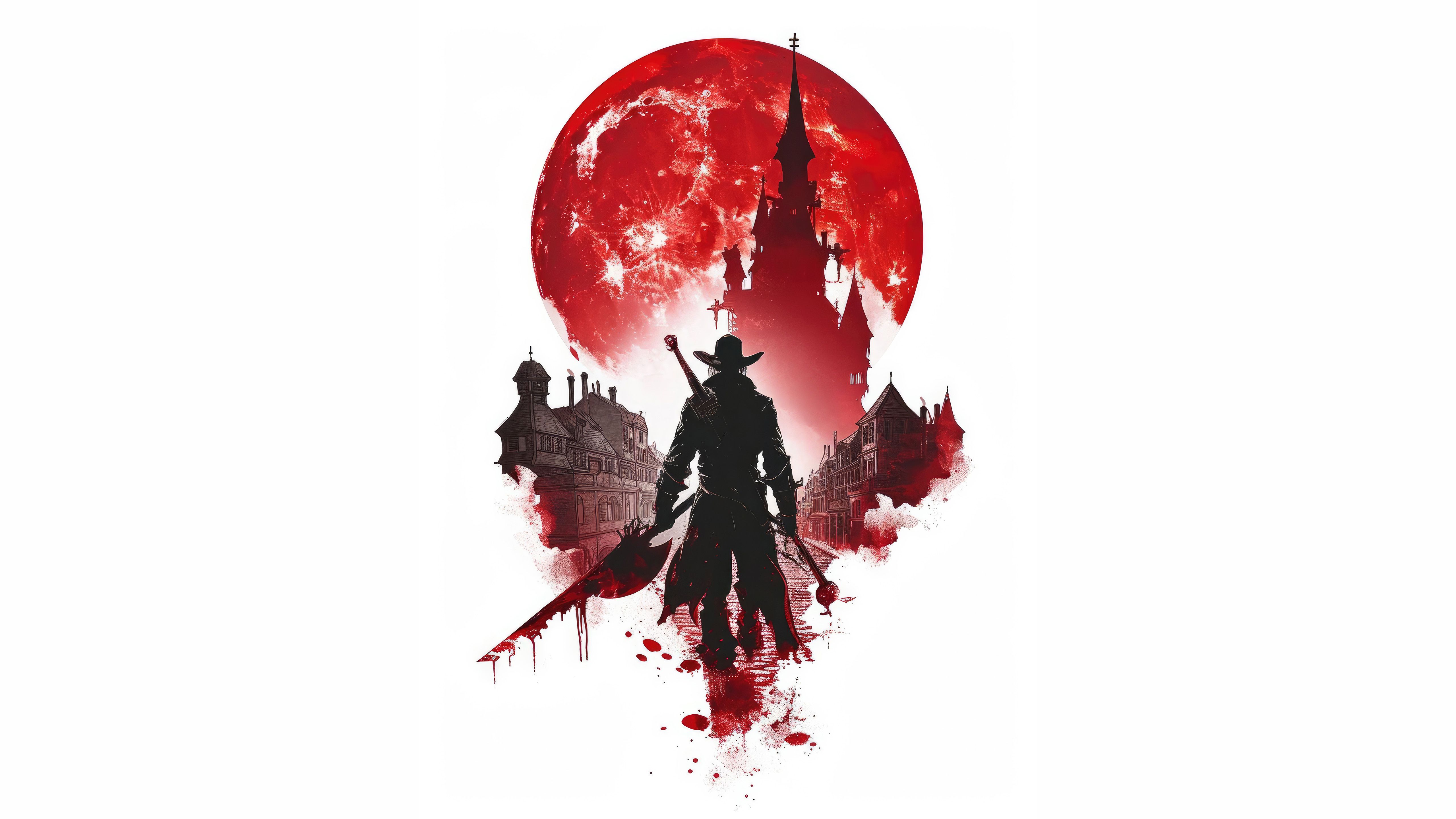 5120x2880 Bloodborne Minimal 5k Wallpaper, HD Games Wallpaper, 4k Wallpaper, Image, Background, Photos and Picture
