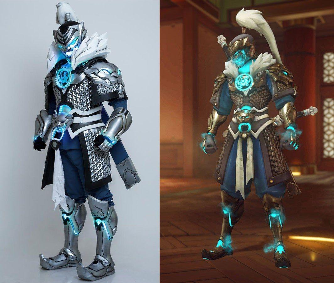 1063x900 Talented Overwatch fan shows off incredible Baihu Genji cosplay
