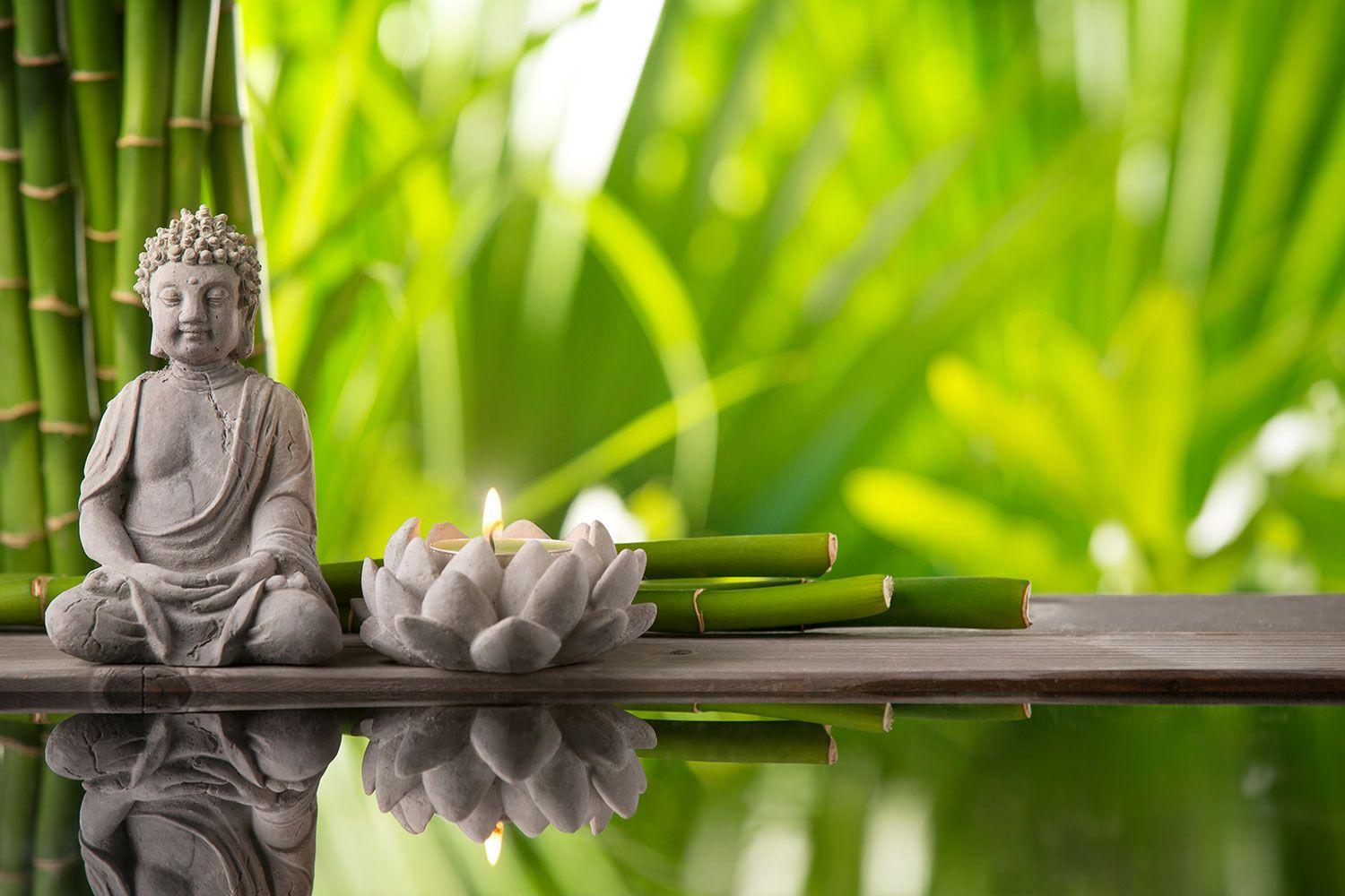 1500x1000 Garden Buddha. Print A Wallpaper