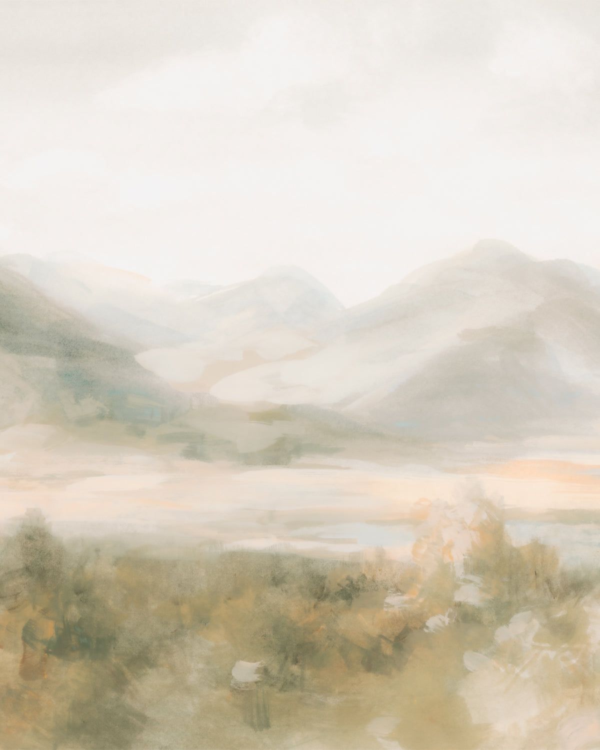 1200x1500 Ethereal Horizons Designer Wallpaper Removable Peel & Stick Online
