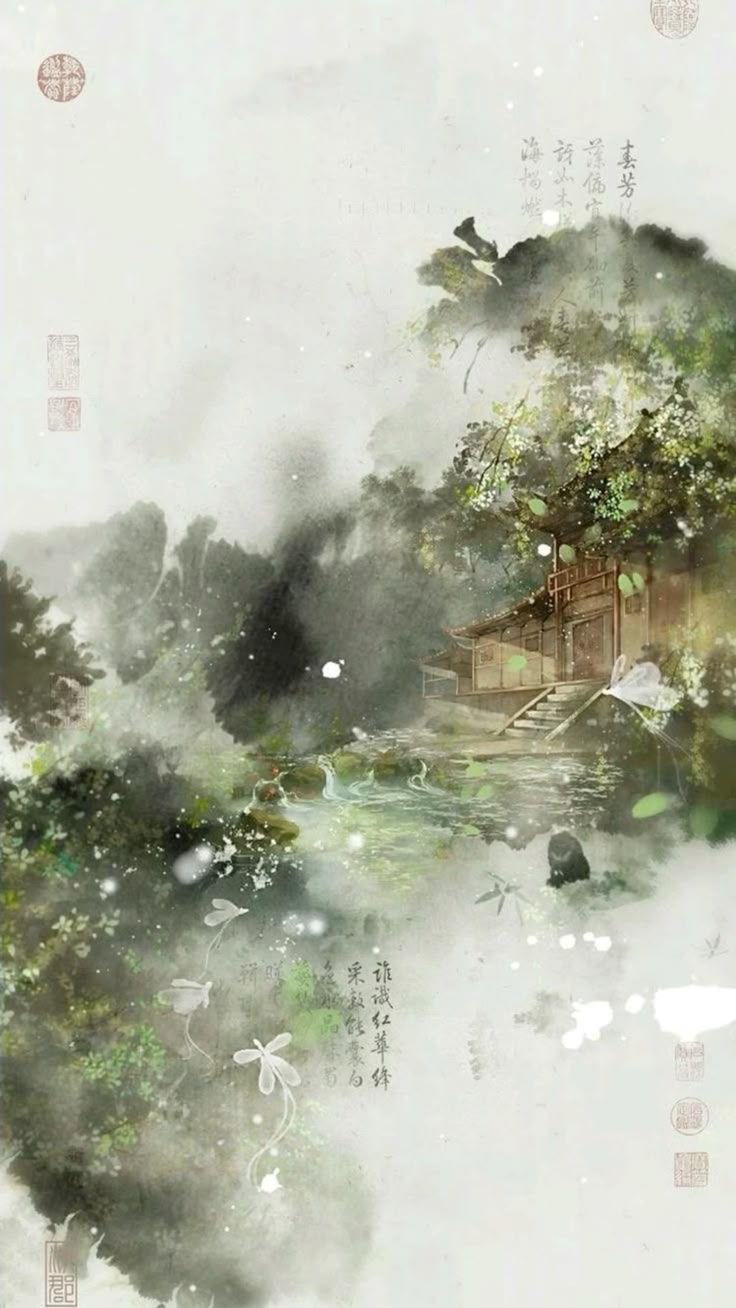 736x1308 Redraw by HLK: Chinese Art Wallpaper. Real manga, Asian wallpaper, Japanese wallpaper iphone