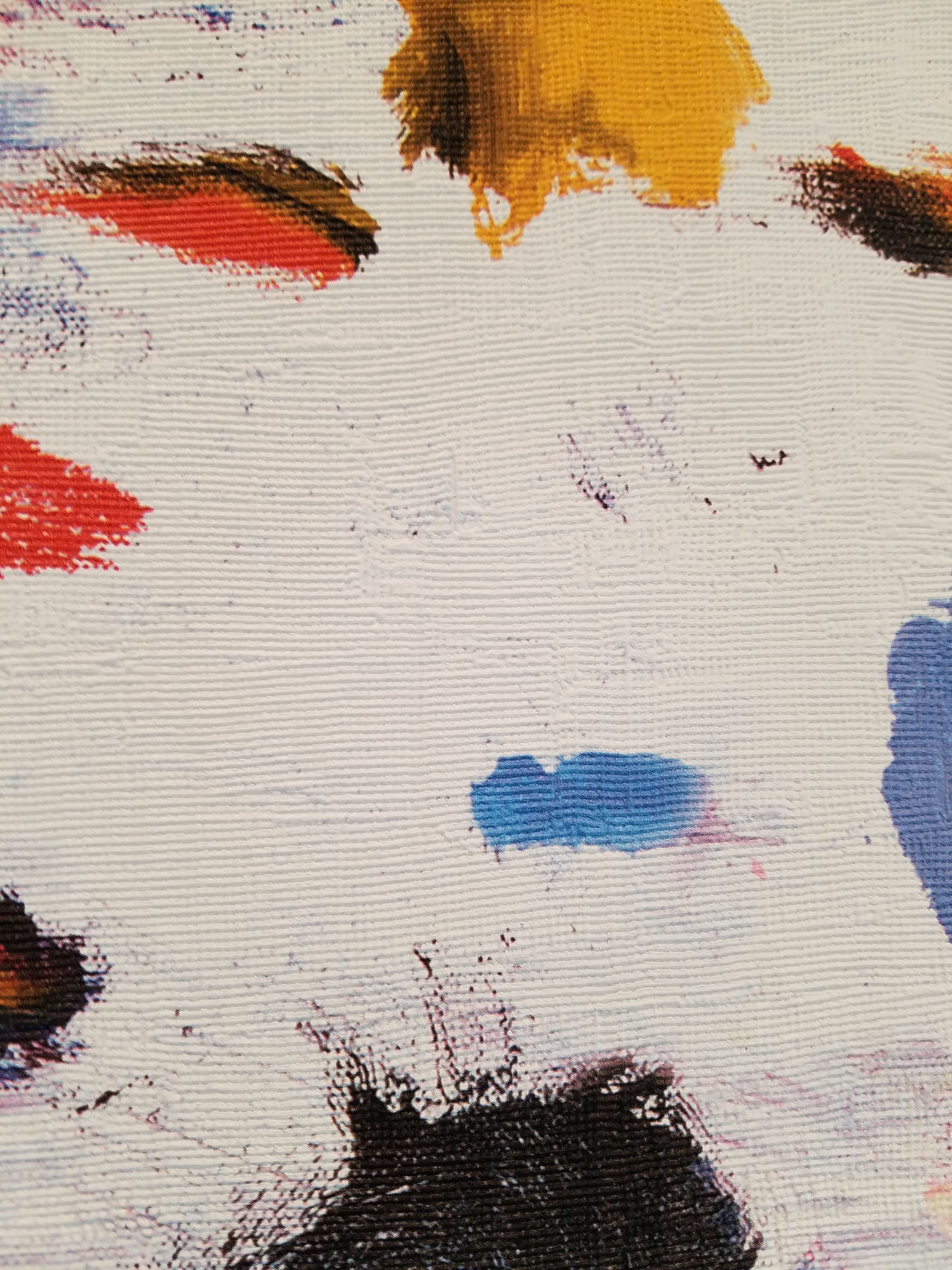 3024x4032 Textured Vinyl Wallpaper Looks Like a Real Oil Painting