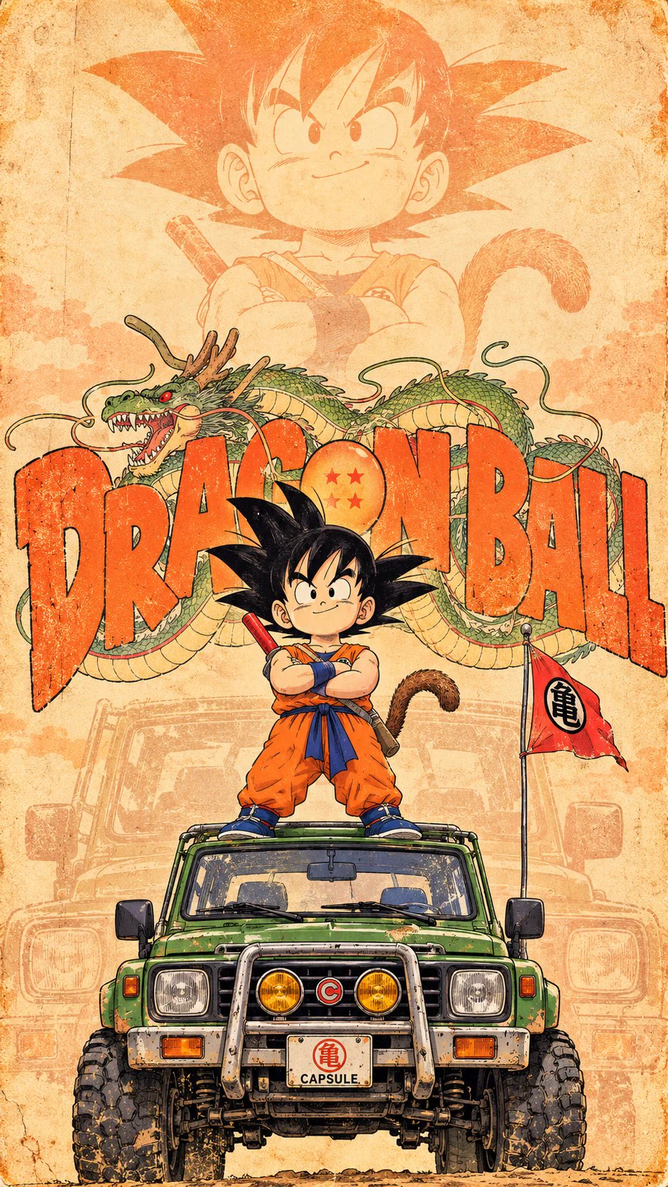 941x1672 WALLPAPER GURU on X: Adventure starts wherever Goku decides to stand