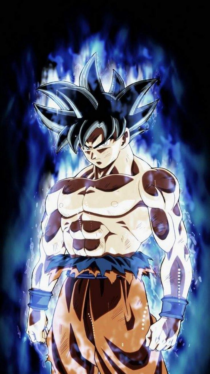 736x1308 Wallpaper of Goku