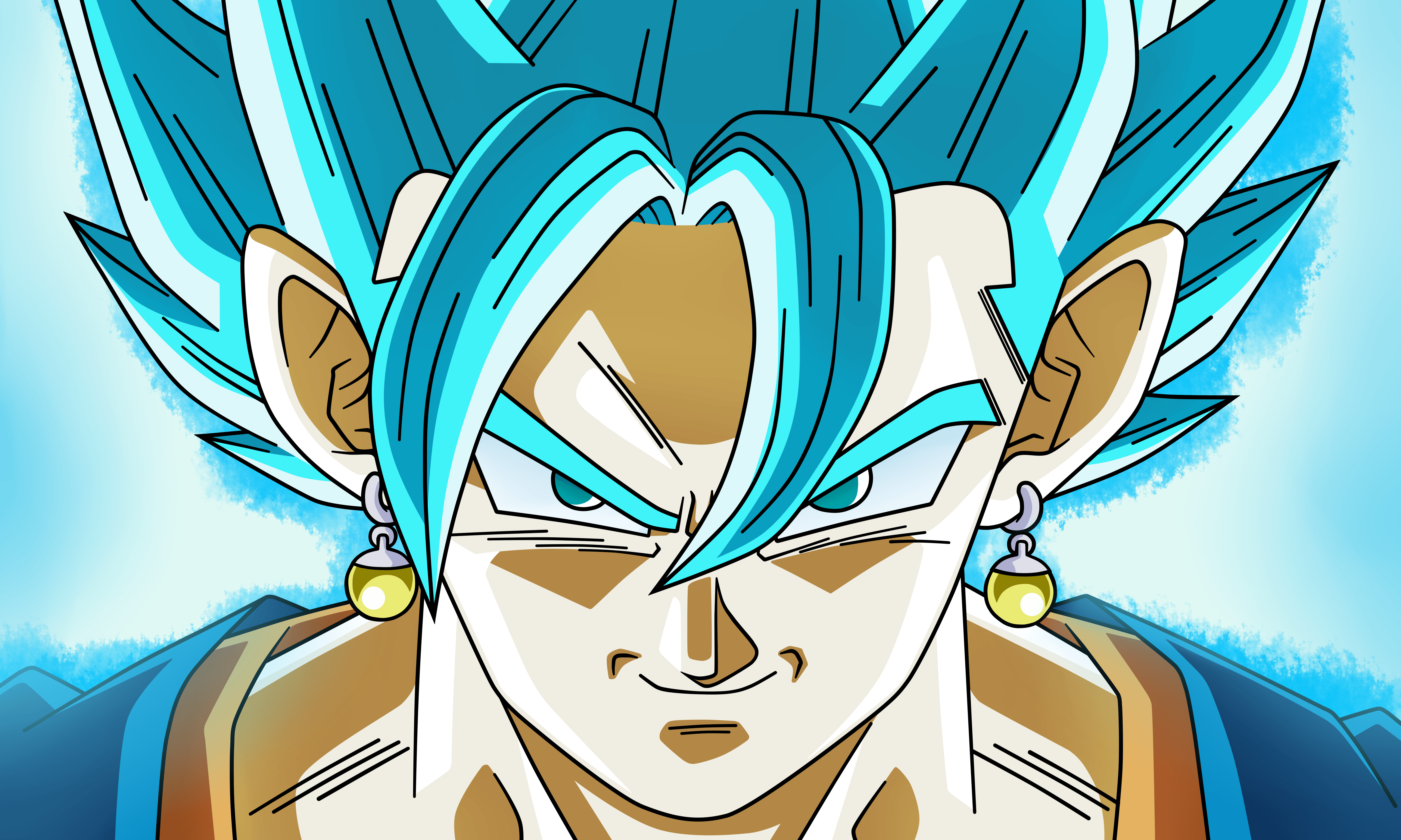 6555x3933 Goku Background