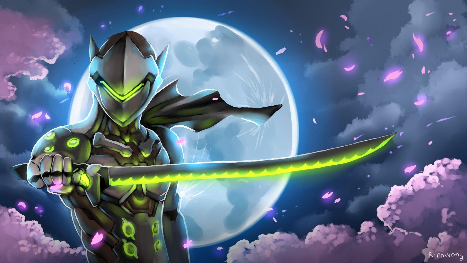 1920x1080 Baihu Genji PC Wallpaper .