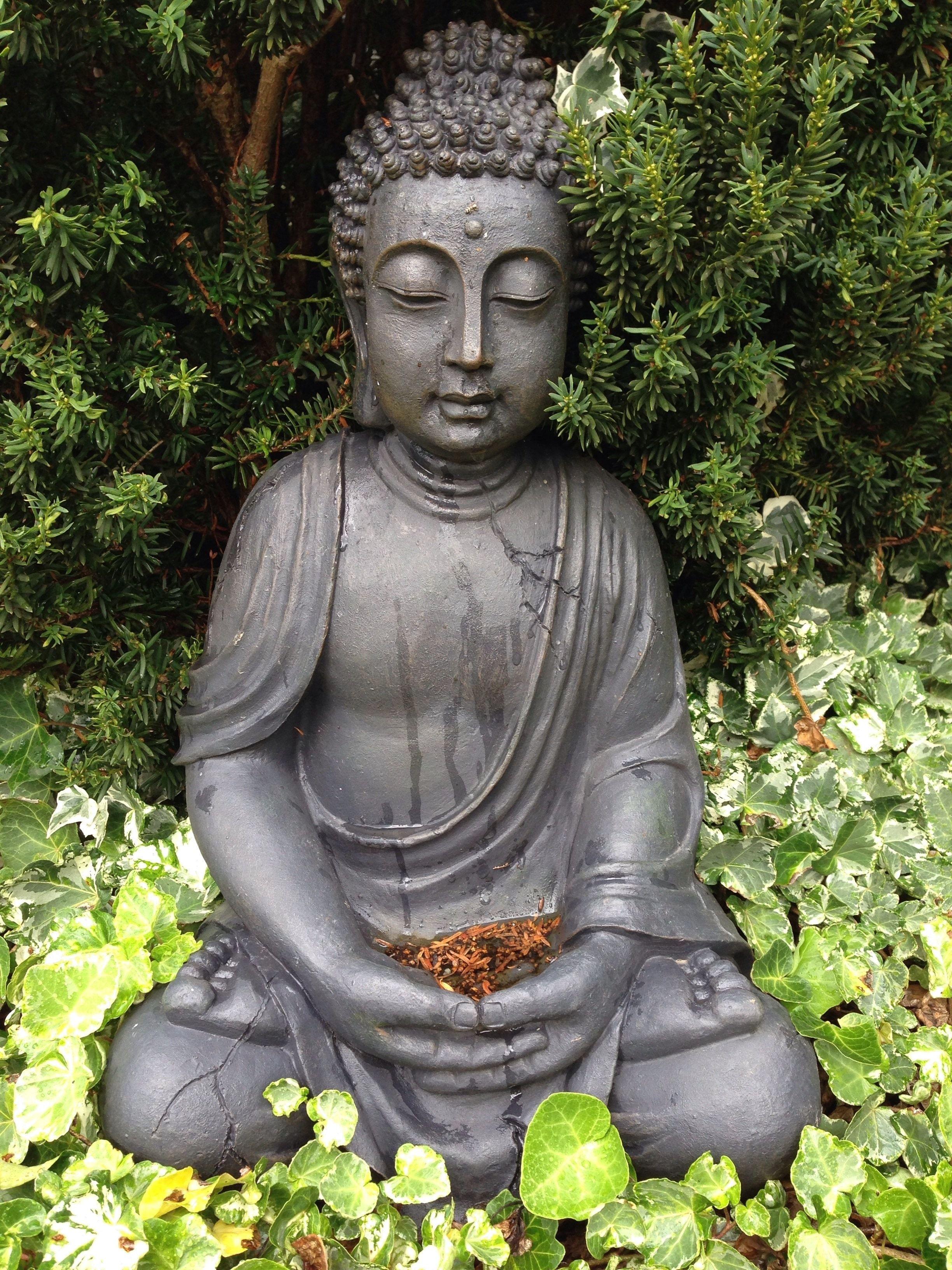 2448x3264 Zen Garden with Buddha .