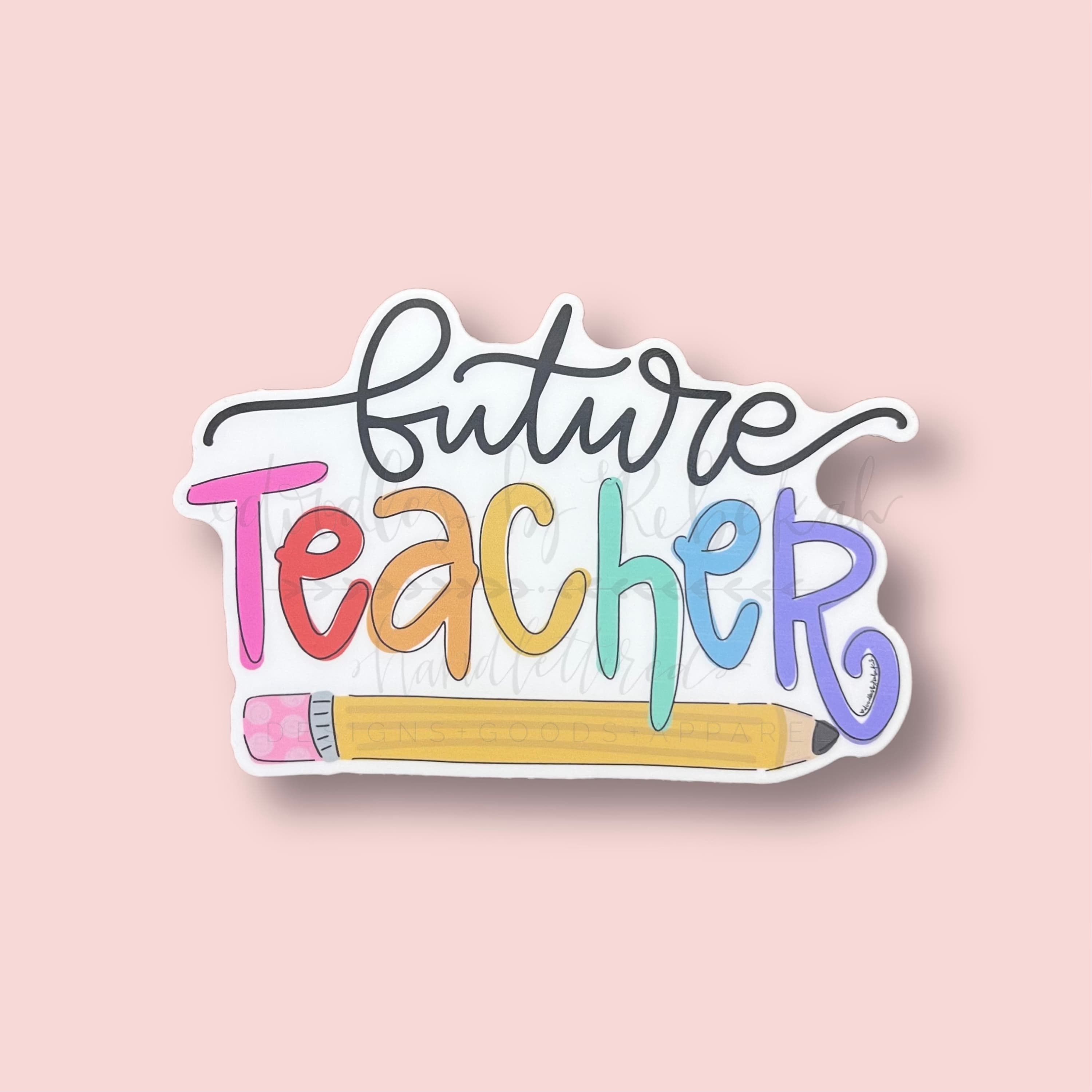 3000x3000 Doodles by Rebekah Teacher Sticker