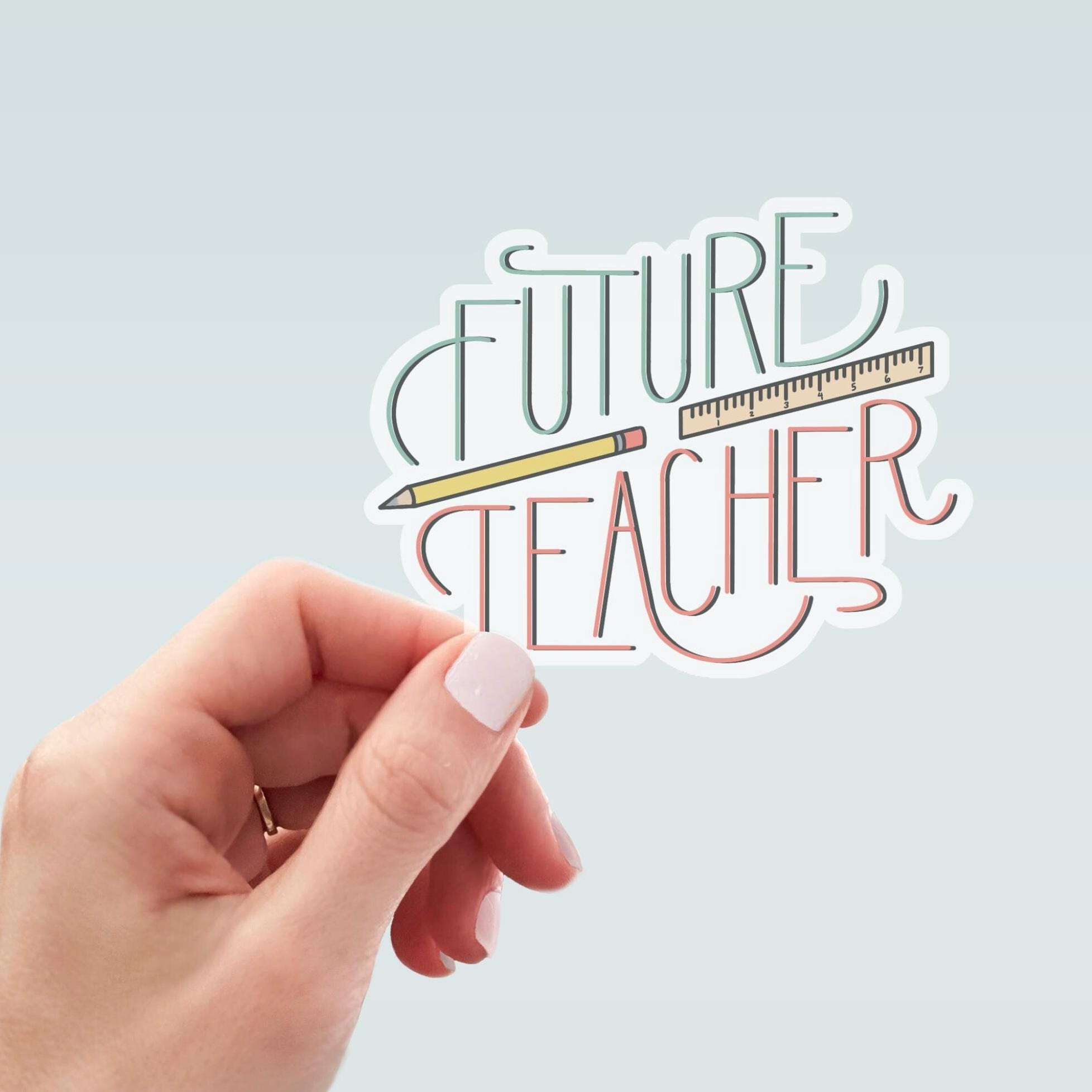 1956x1956 Future Educator Sticker