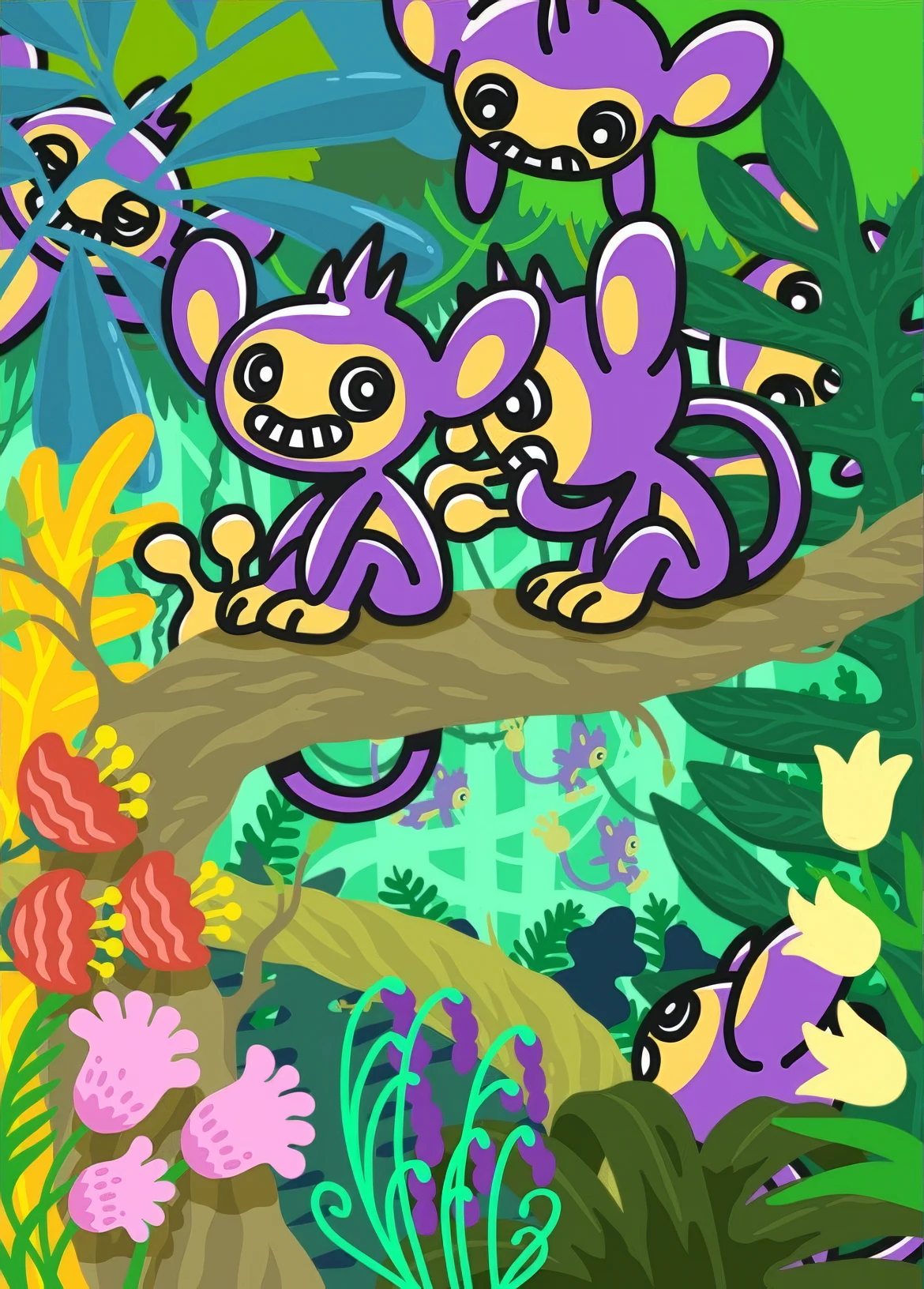 1170x1632 Aipom of the Skies