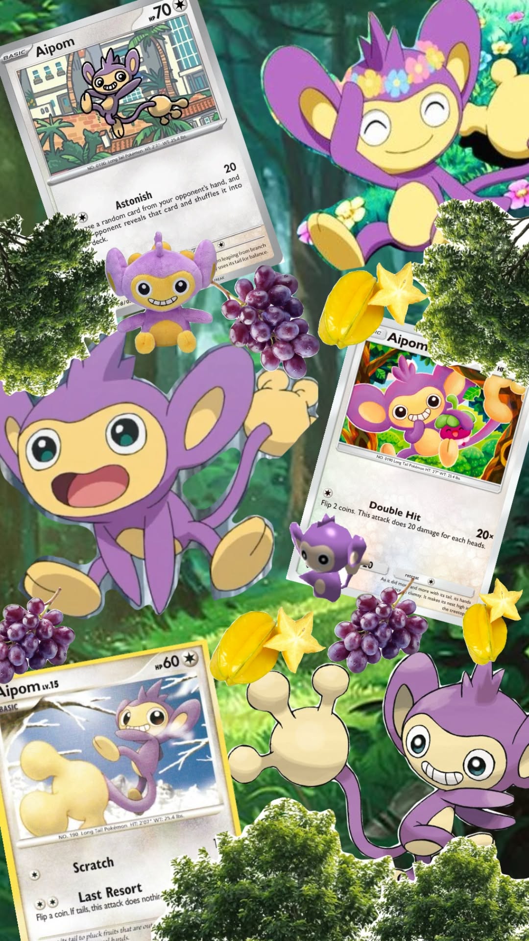 1080x1920 Aipom Pokemon Wallpaper