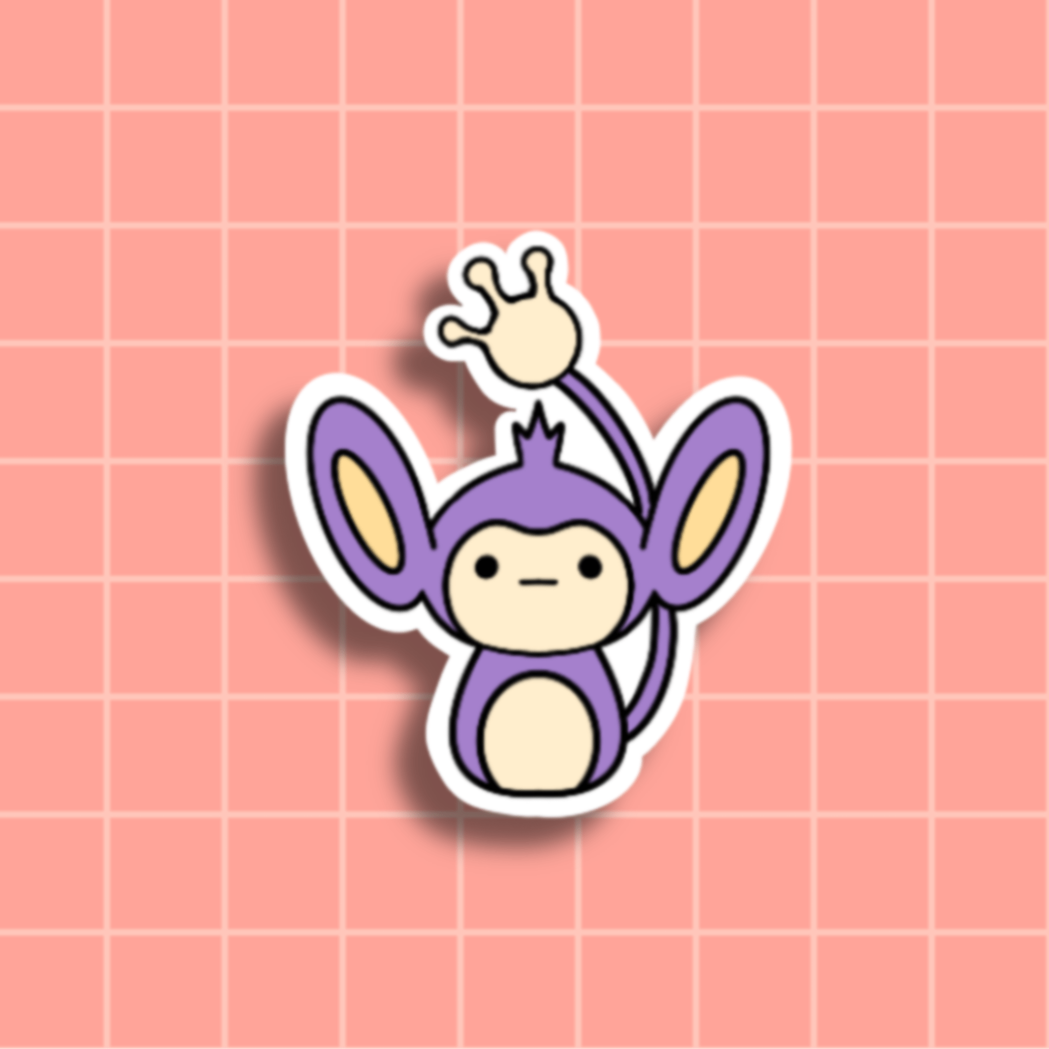 2048x2048 Aipom Sticker