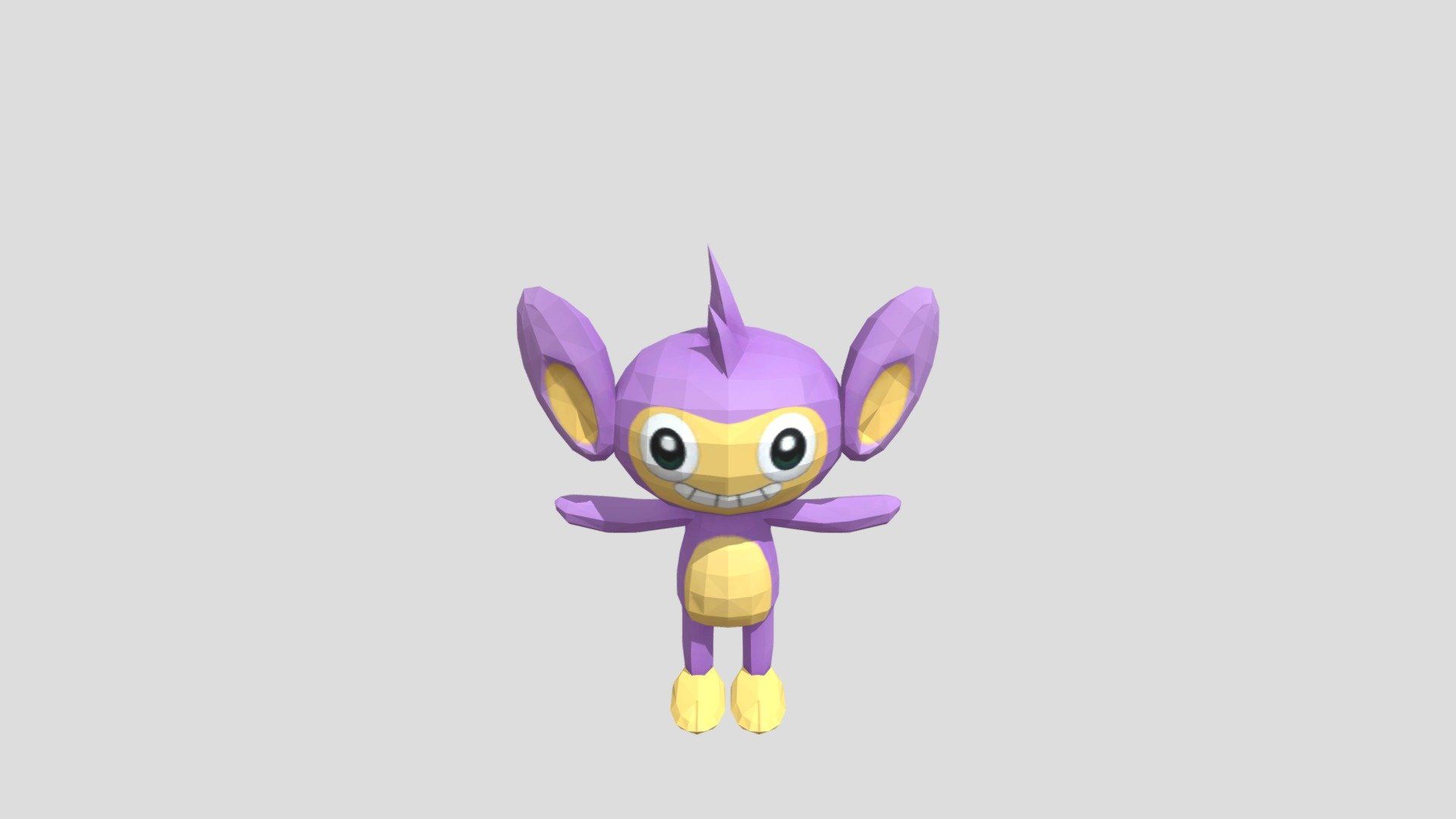 1920x1080 Aipom Free 3D model by nguyenlouis32 [3809e46]