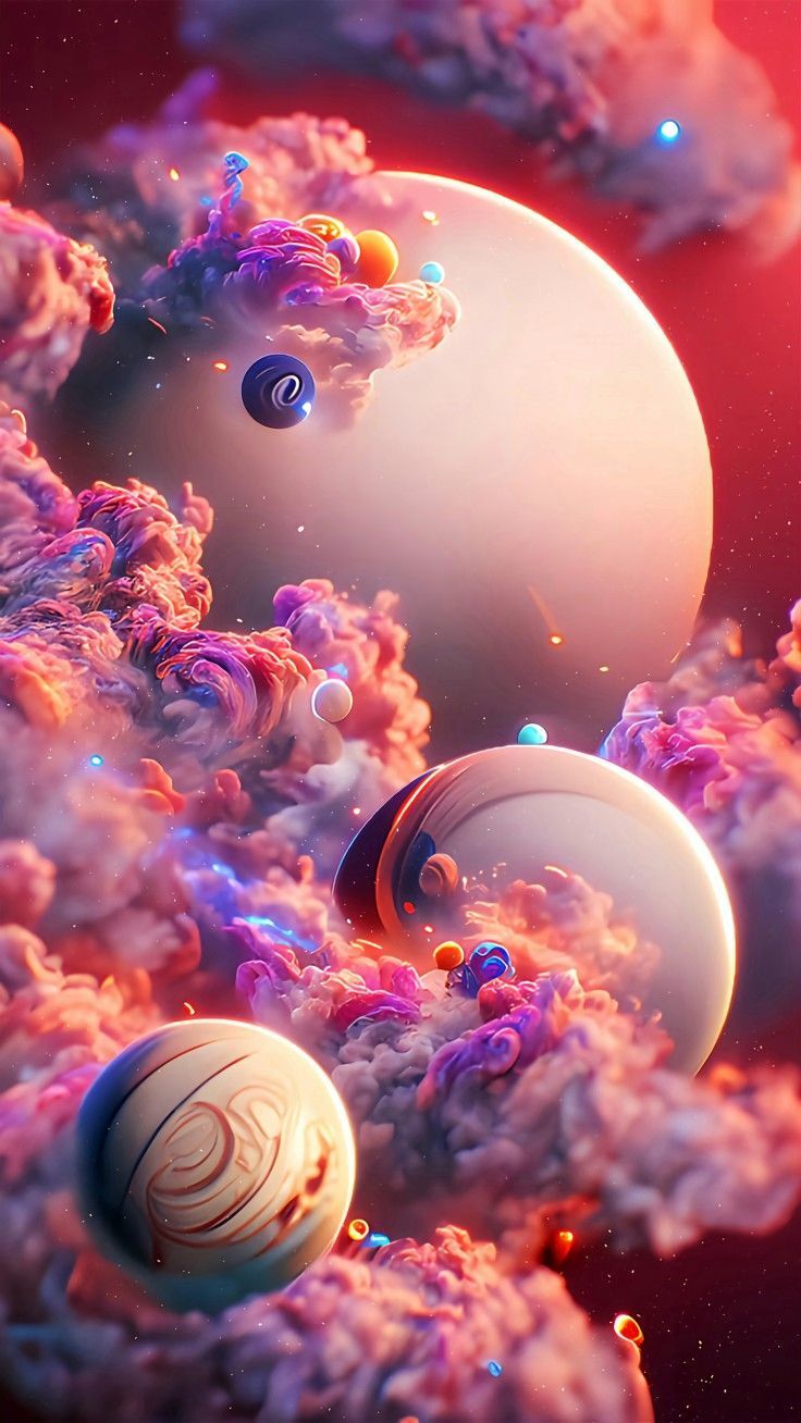 736x1308 3D parallax wallpaper. Marshmello wallpaper, Android wallpaper blue, Space art