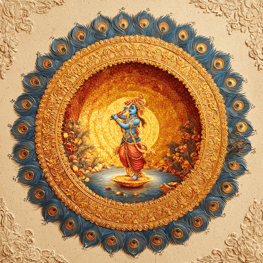 1024x1024 hare krishna mahamantra wallpaper Free Download