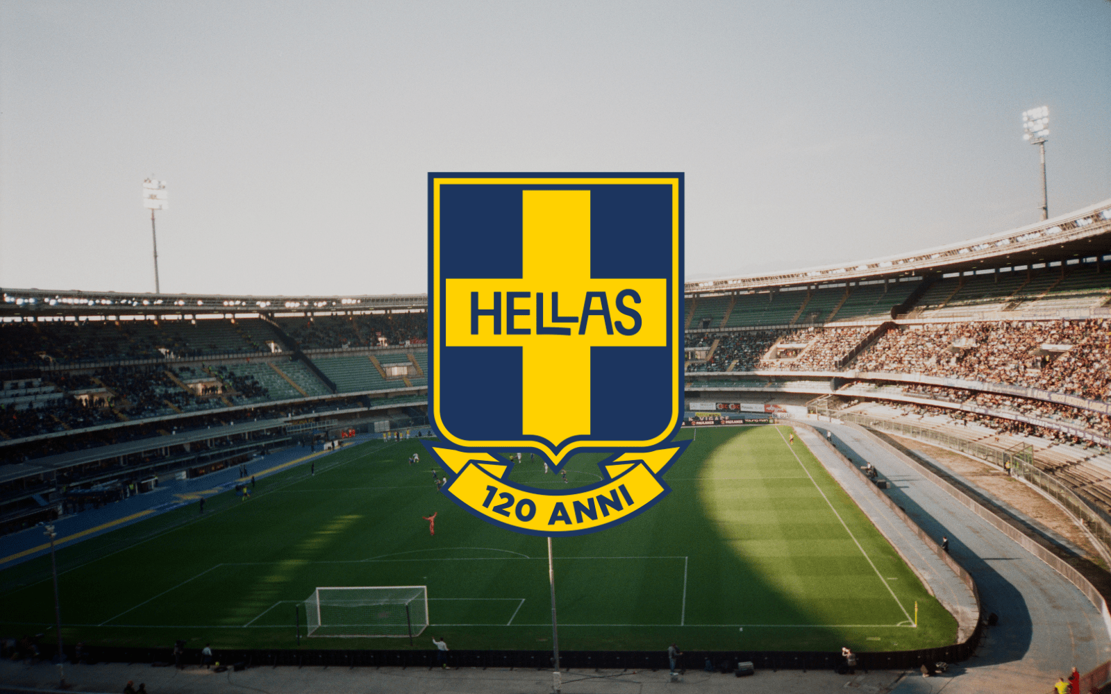 1600x1000 The logo dedicated to 120 years of Hellas Verona