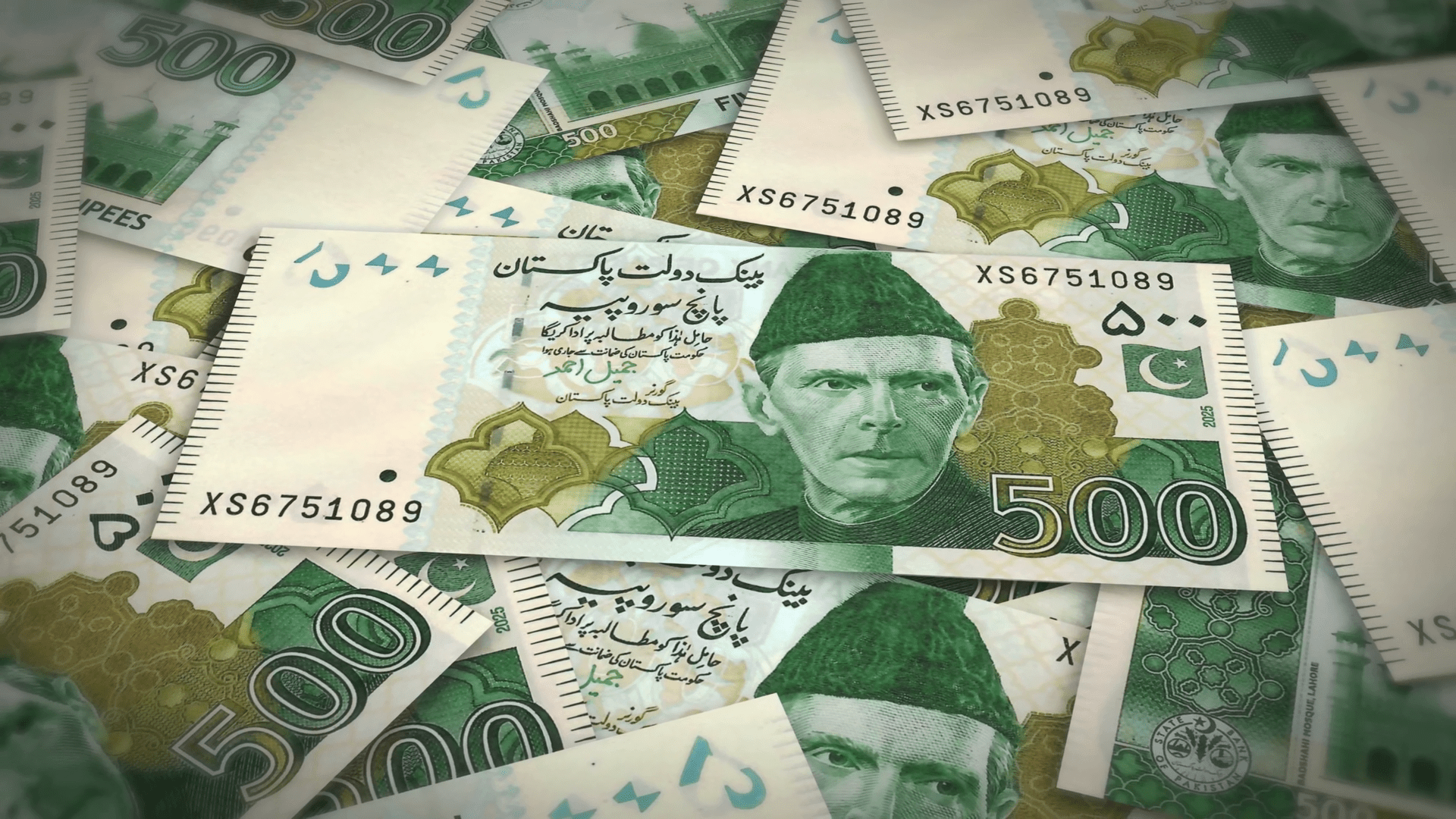 1920x1080 Pakistan 500 Rupee Note