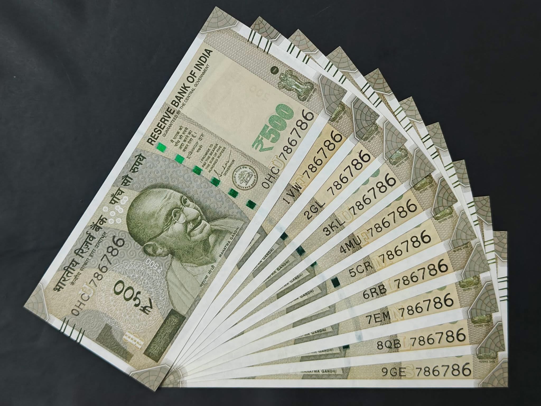 2048x1536 buy Rs 500 Note Extremely Rare 786786 Each Note Price