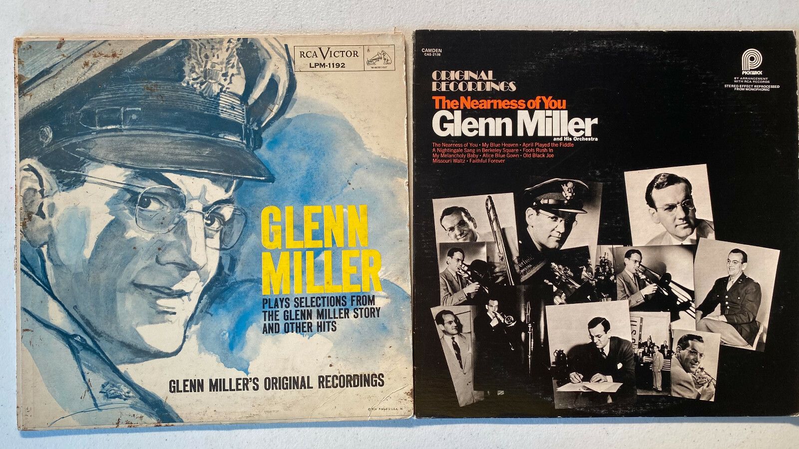 1600x900 Glenn Miller & His Orchestra Recordings, The Nearness Of You: 2 LP's
