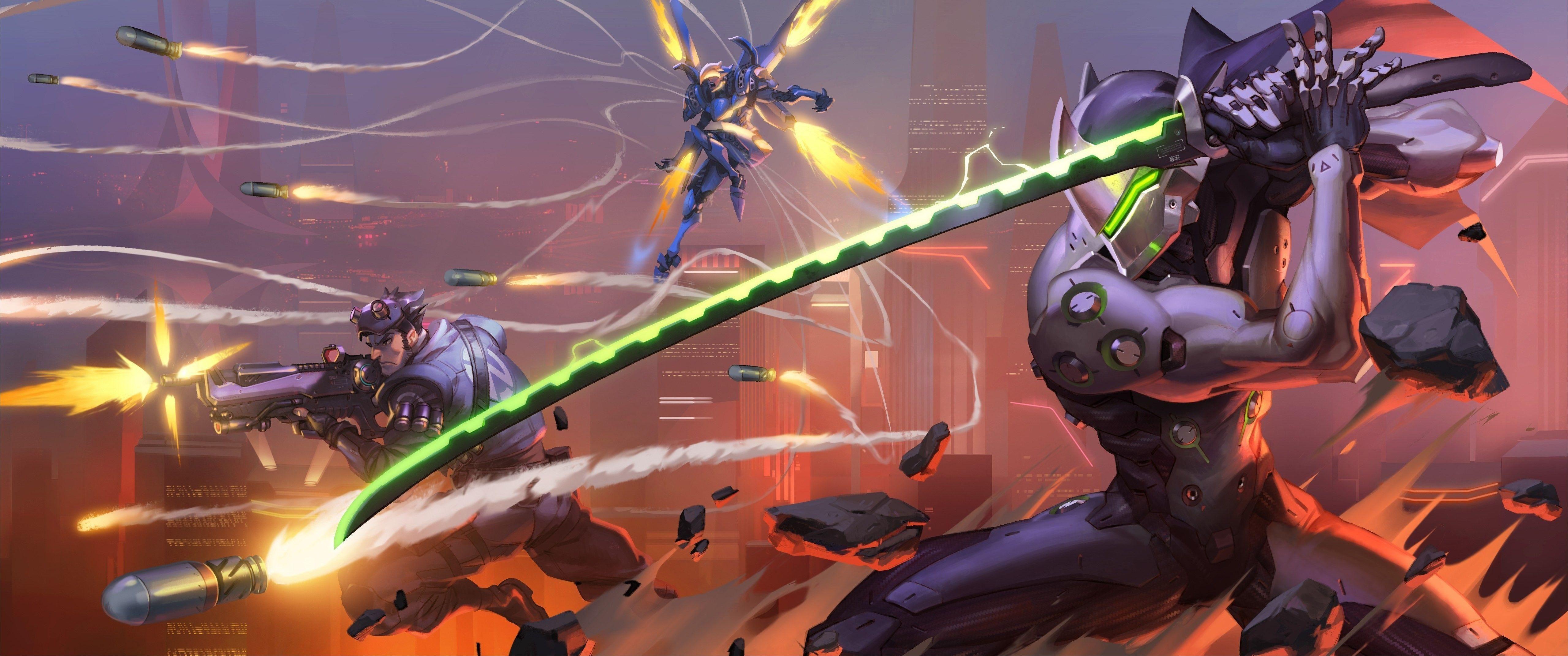 5118x2143 Baihu Genji Background .