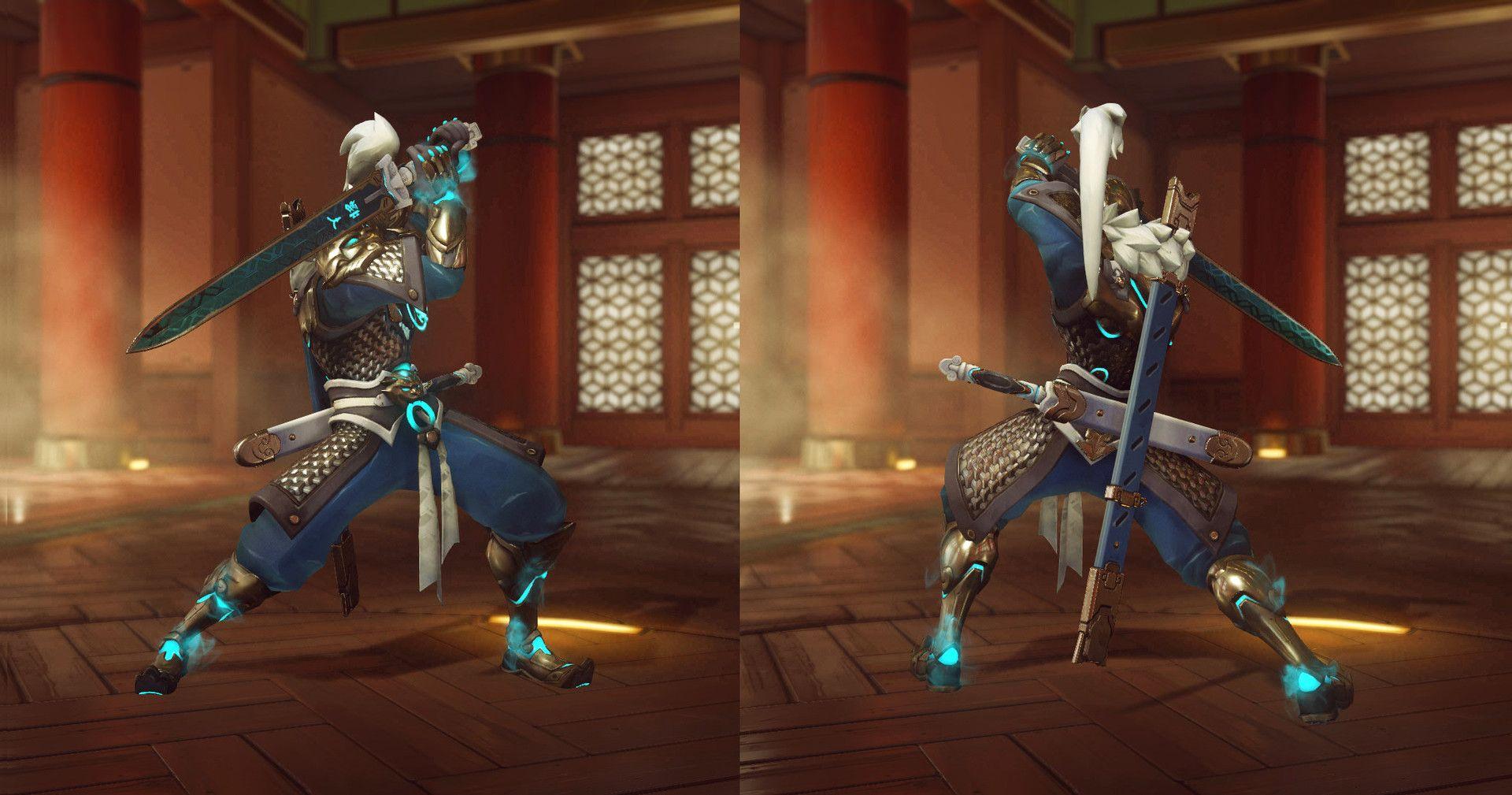 1920x1009 Overwatch Baihu Genji, Hong Chan Lim
