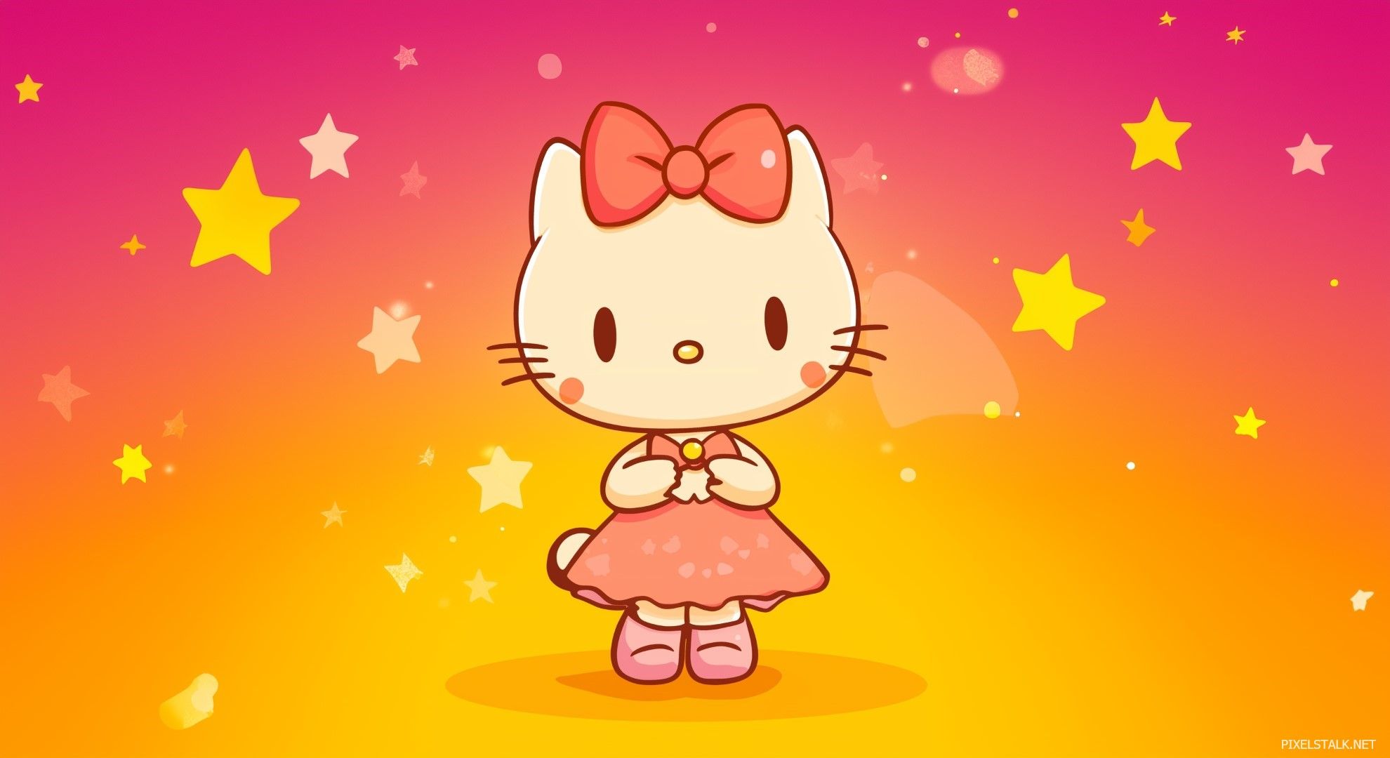 1980x1080 HD Hello Kitty Wallpaper For Desktop