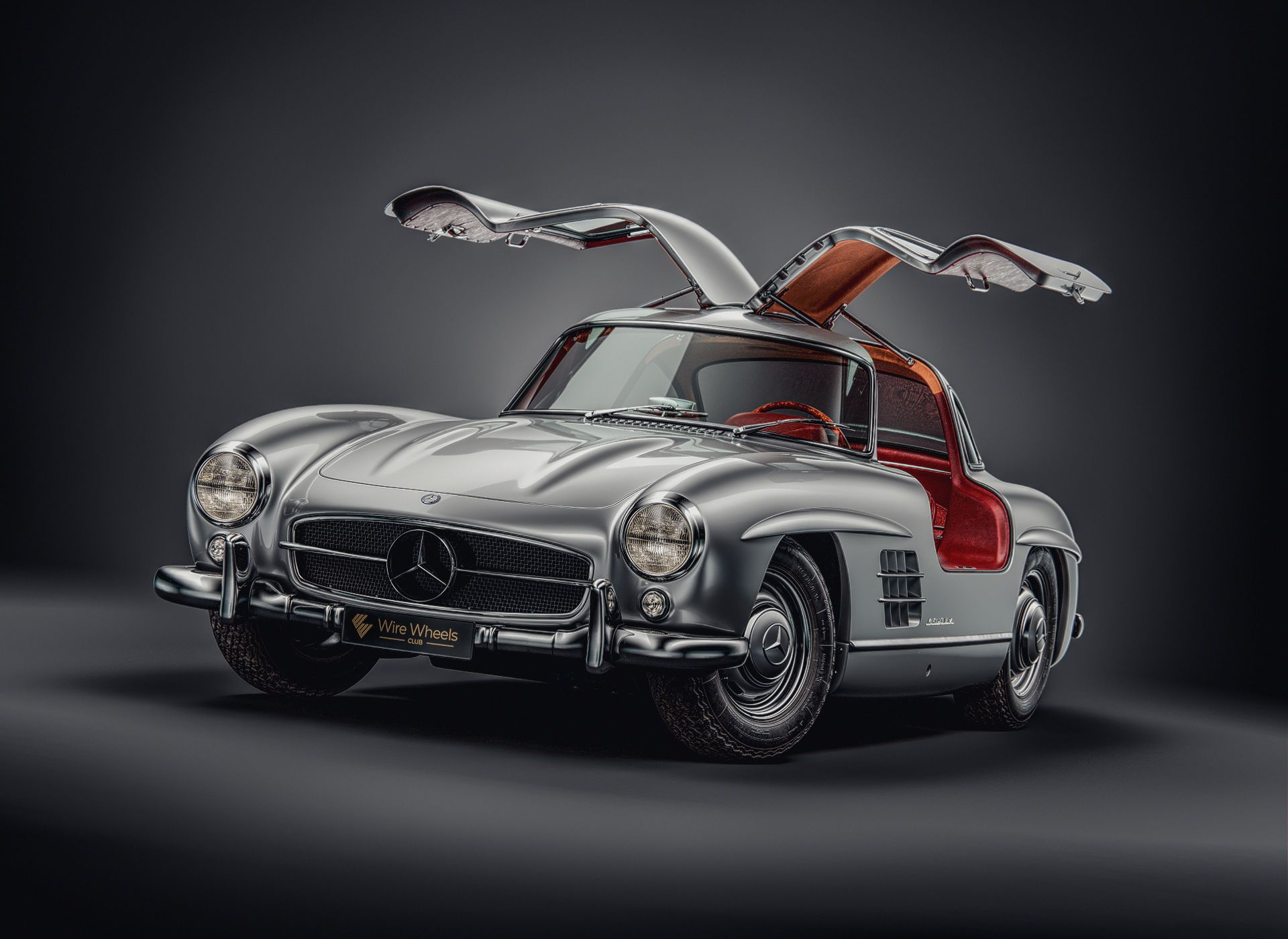 1920x1400 Mercedes Benz 300sl Gullwing • Vecarz 3D Classic Car Digital Museum