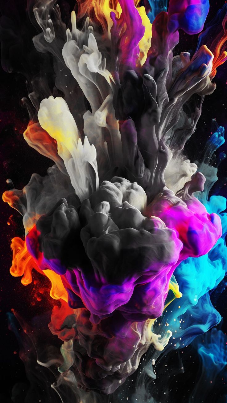 736x1308 Free background desktop, HD wallpaper ink, colorful, liquid, abstract, background HD for pc, mobile