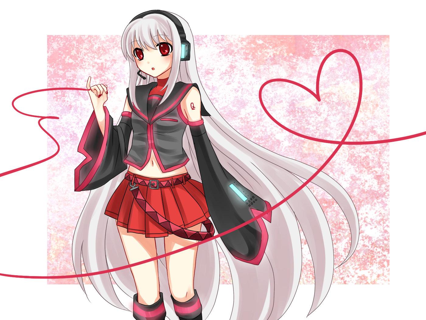 1400x1050 Yowane Haku wallpaper HD for desktop background