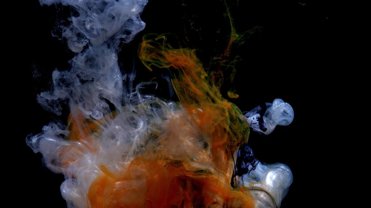 1280x720 Smoke, Cloud, Paint. Free Stock Video