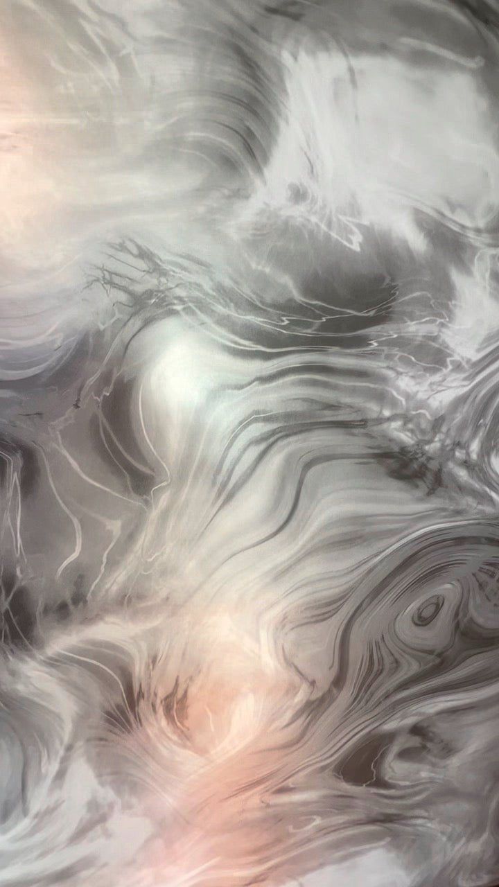 720x1280 Mayflower Wallpaper Free Hand Marble Silver Wallpaper Black Modern Cloud Abstract Hypnotic Flow
