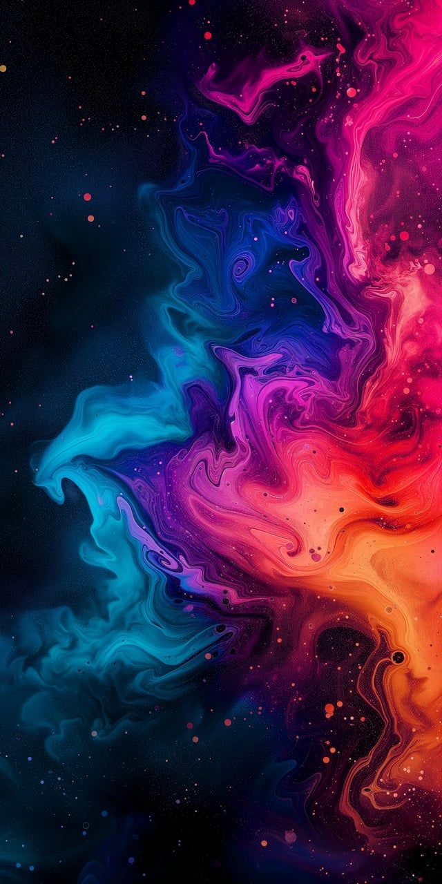 640x1280 As asked, here are 2 more colorful liquid walls! ✨