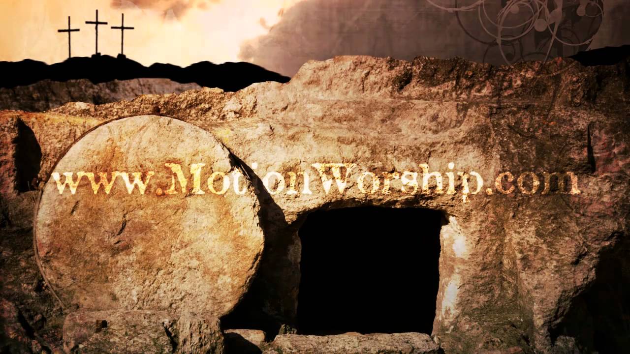 1280x720 Empty Tomb Crosses Easter HD Worship Motion Background