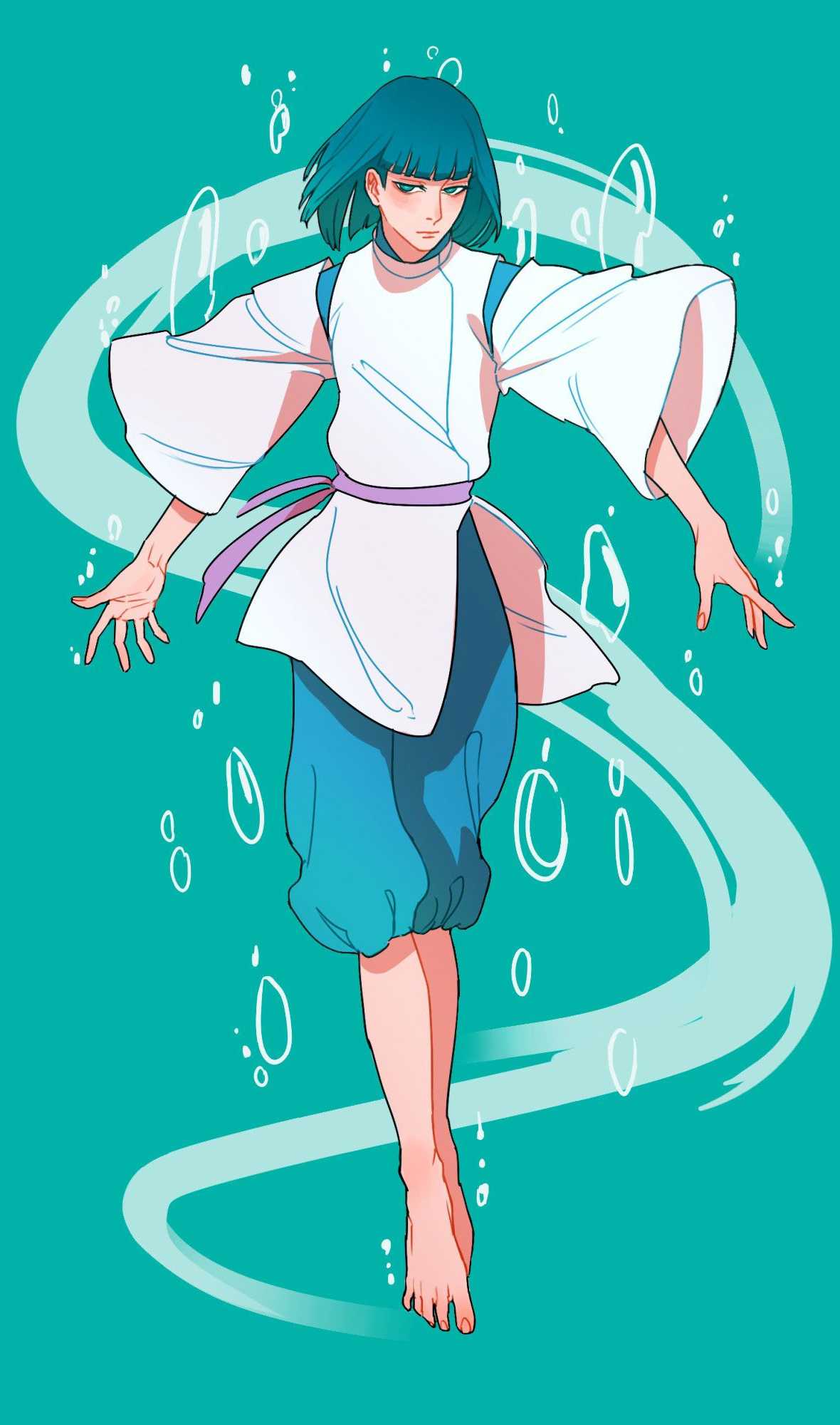 Spirited Away Fanart Haku