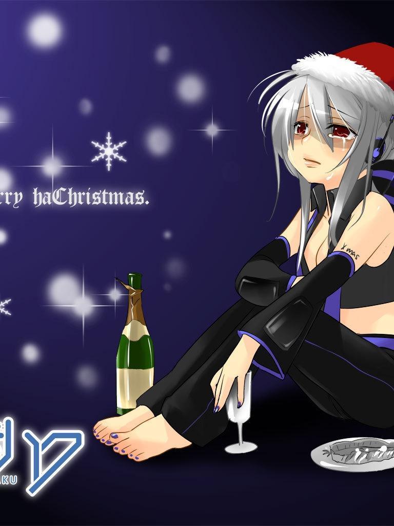 768x1024 Haku Yowane Wallpaper