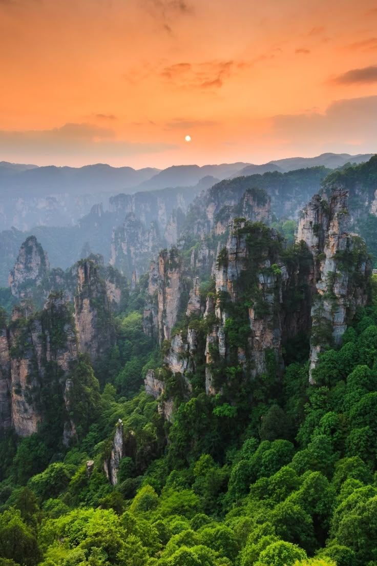 736x1104 Wulingyuan, Zhangjiajie National Forest Park, China, World Heritage, 武陵源, 張家界国家森林公園, 世界遺産, 中国