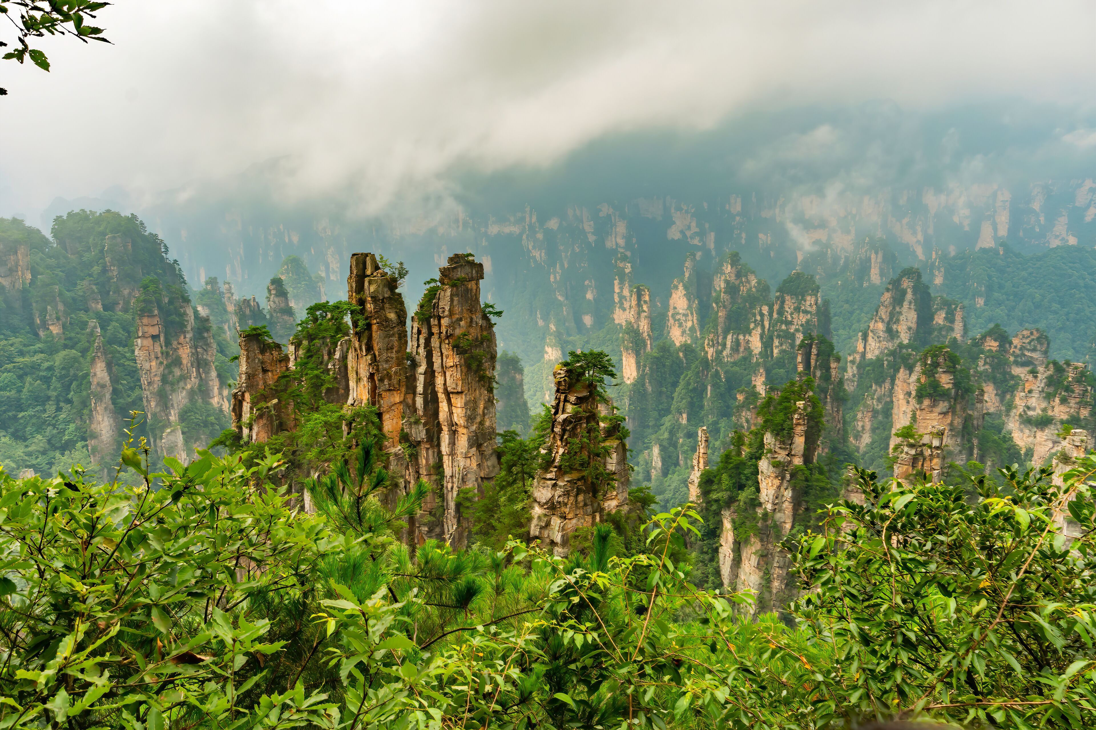 3840x2560 Wulingyuan Scenic Area Tours