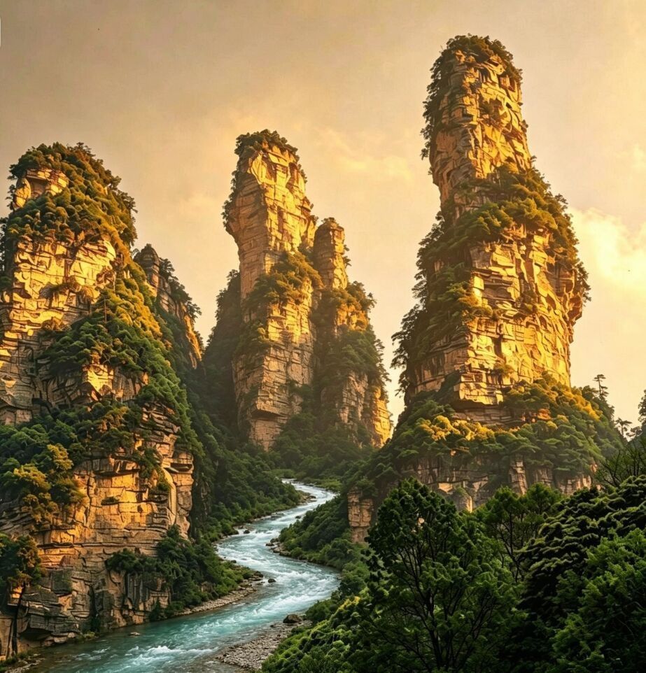 923x962 Zhangjiajie Wulingyuan! The Real Life Avatar Wonderland. Trip.com Zhangjiajie