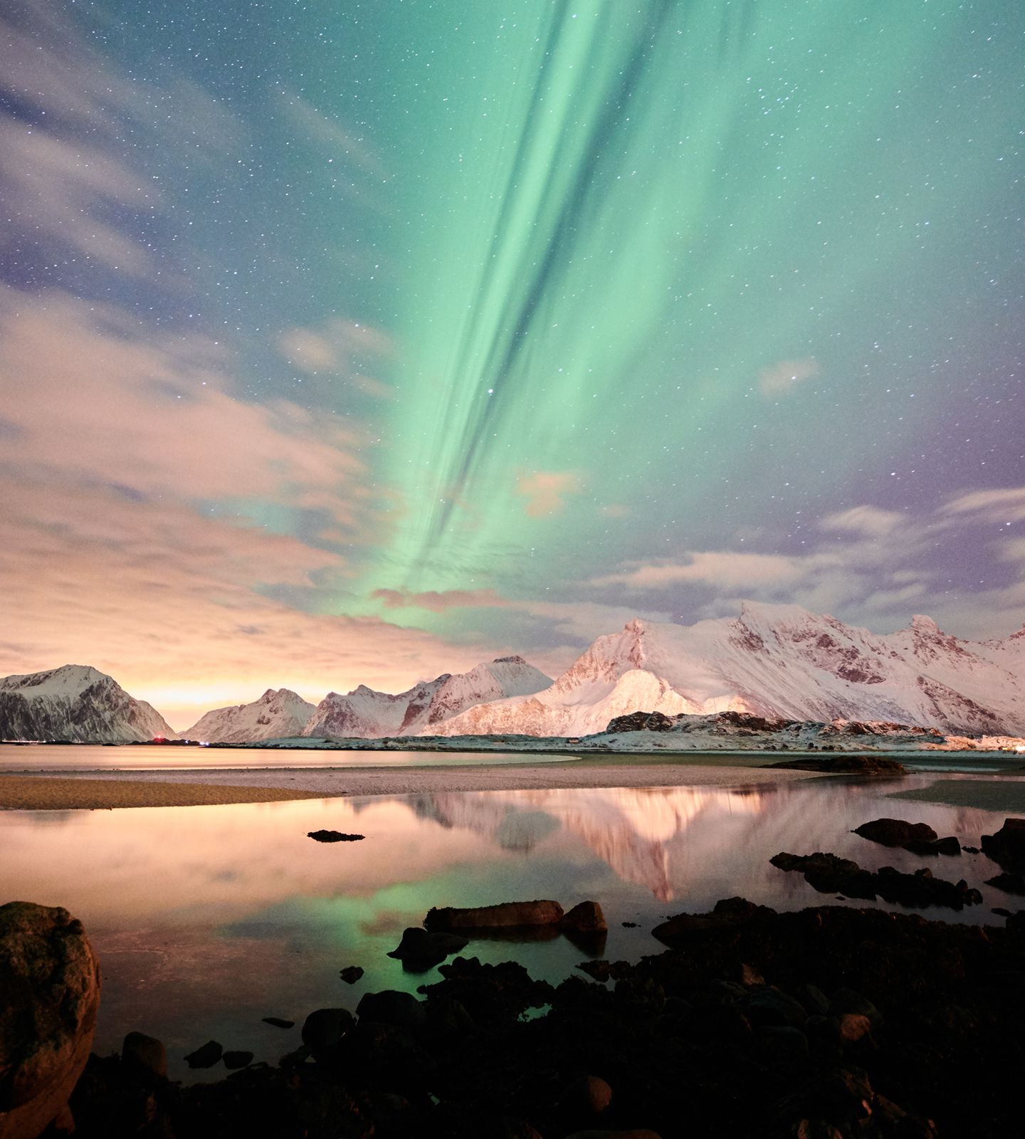 1440x1600 Wallpaper Aurora, Nokia G300 5g, Nokia, Hmd Global, Smartphone, Background Free Image