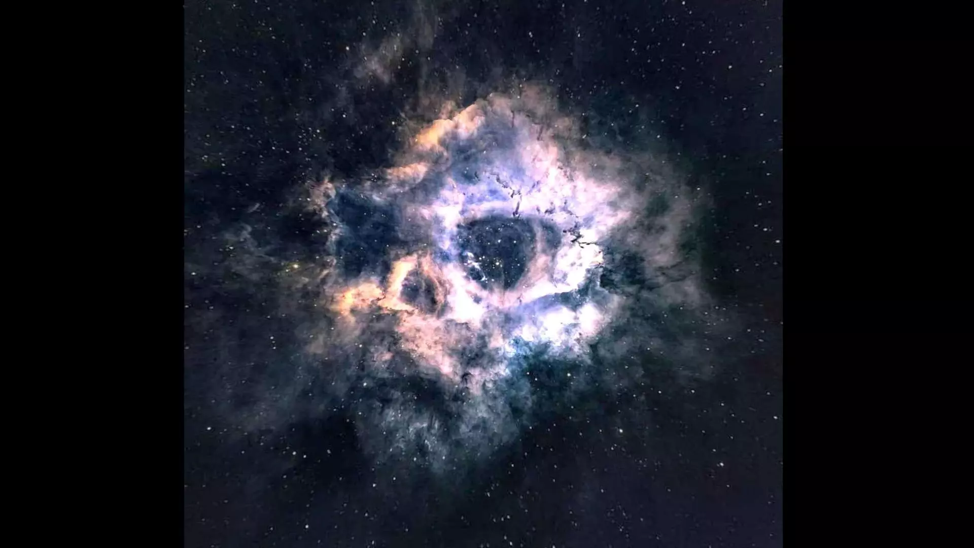 1920x1080 Skull Nebula 3D model