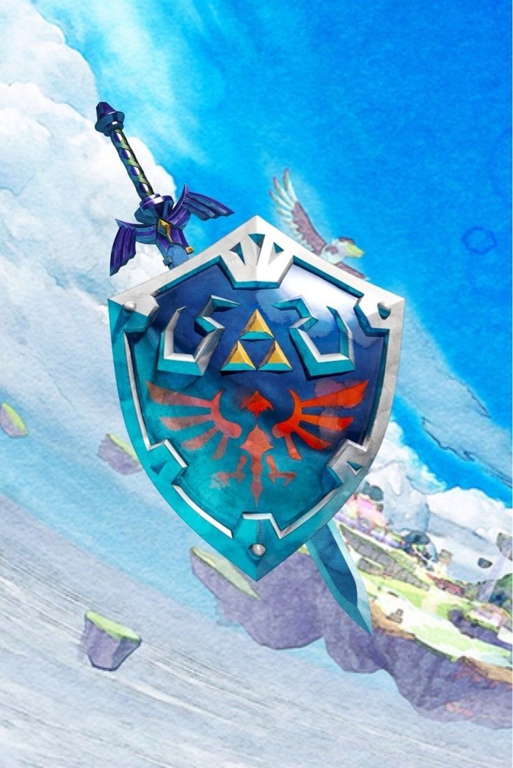736x1102 Legend of zelda wallpaper iphone aesthetic. Legend of zelda shield wallpaper, Hylian shield wallpaper, The