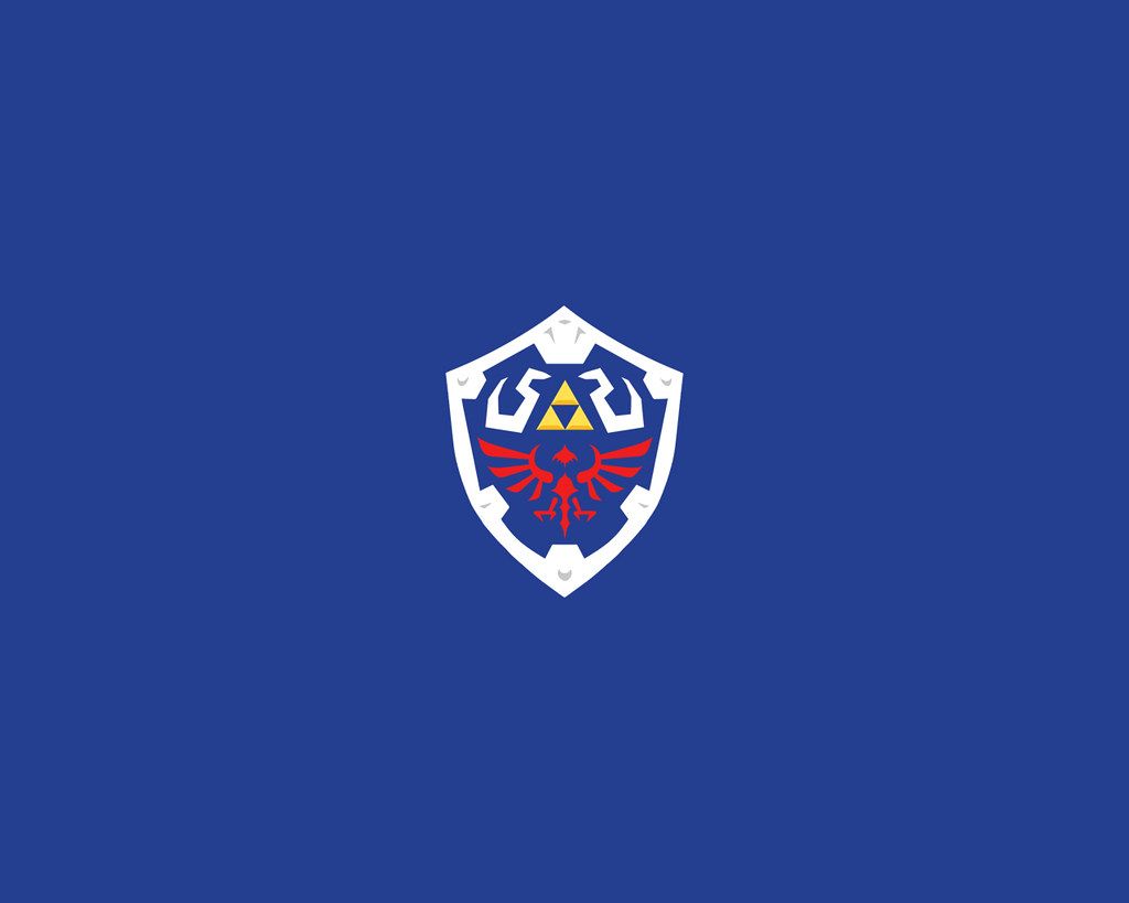1024x819 Minimal Hylian Shield SS. A 1280x1024 wallpaper with the de