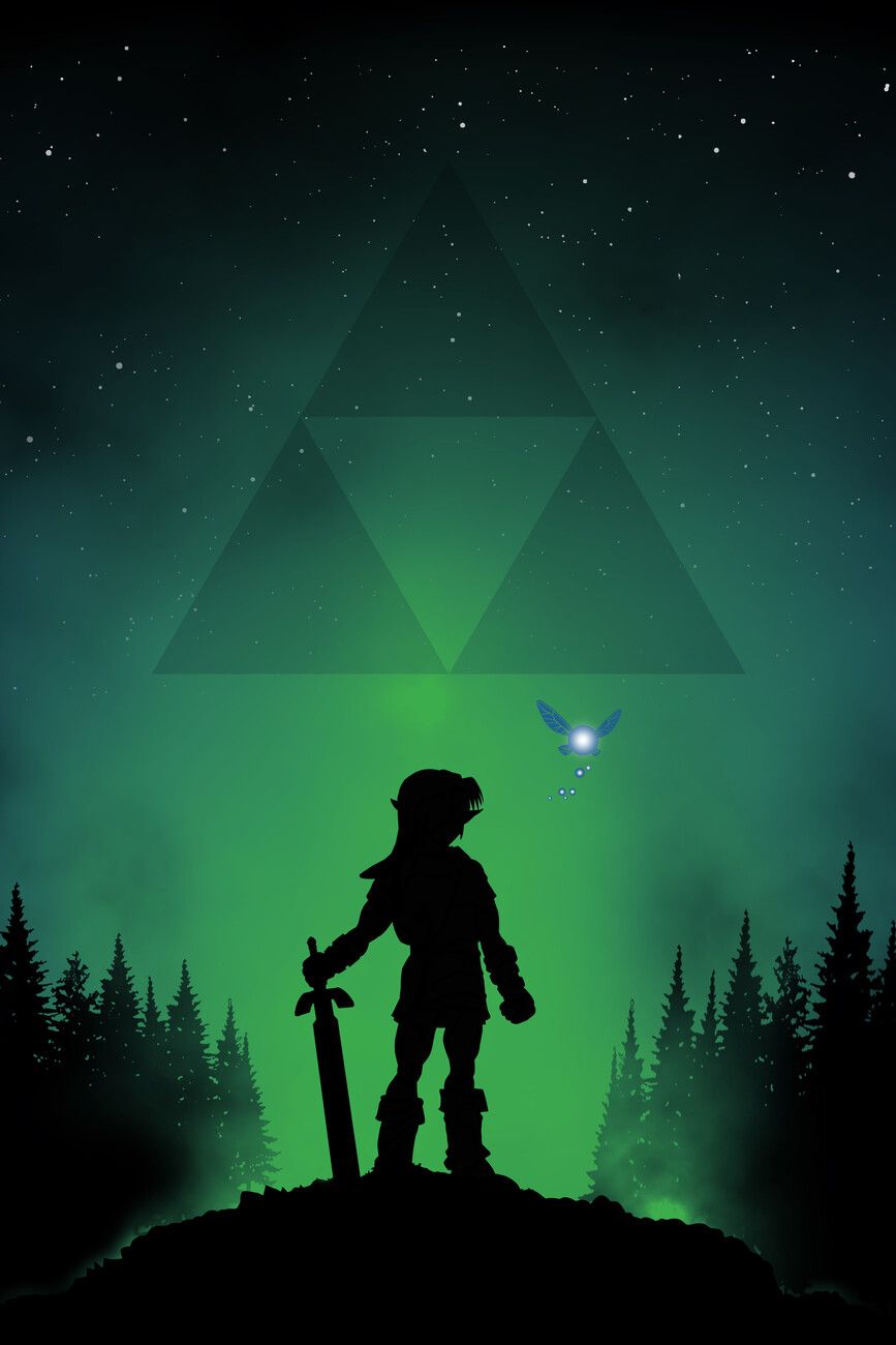 867x1300 Poster Hylian Warrior. Wall Art 1 FREE