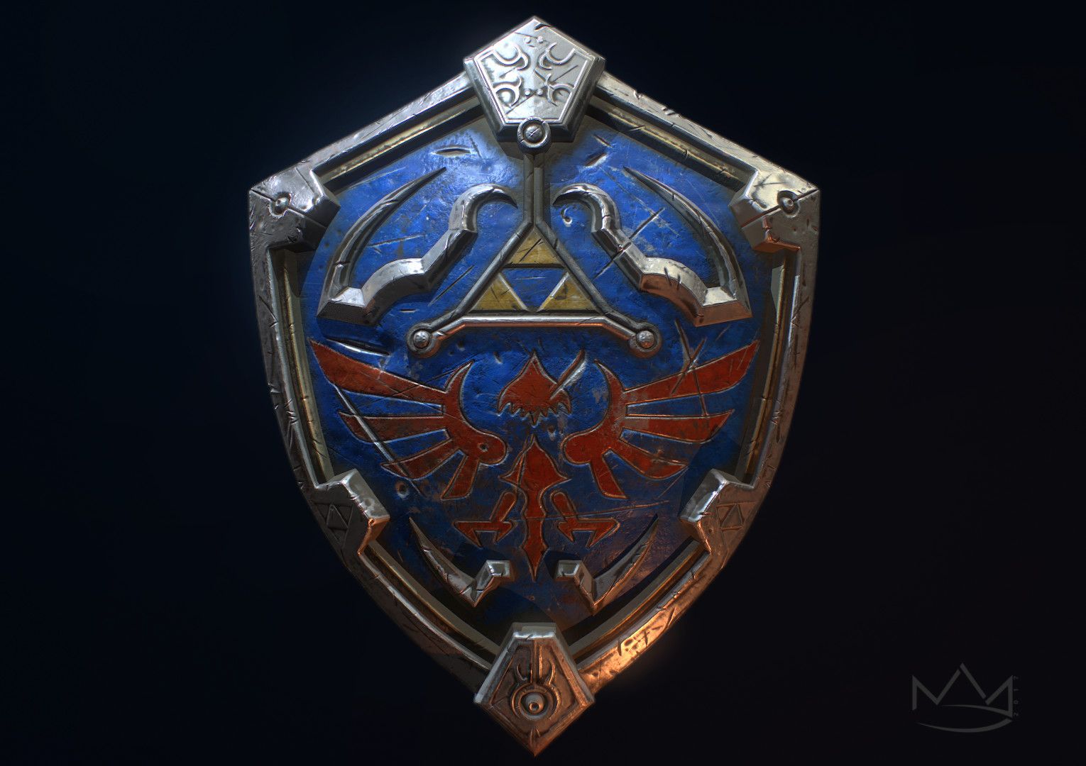 1530x1080 Hylian Shield