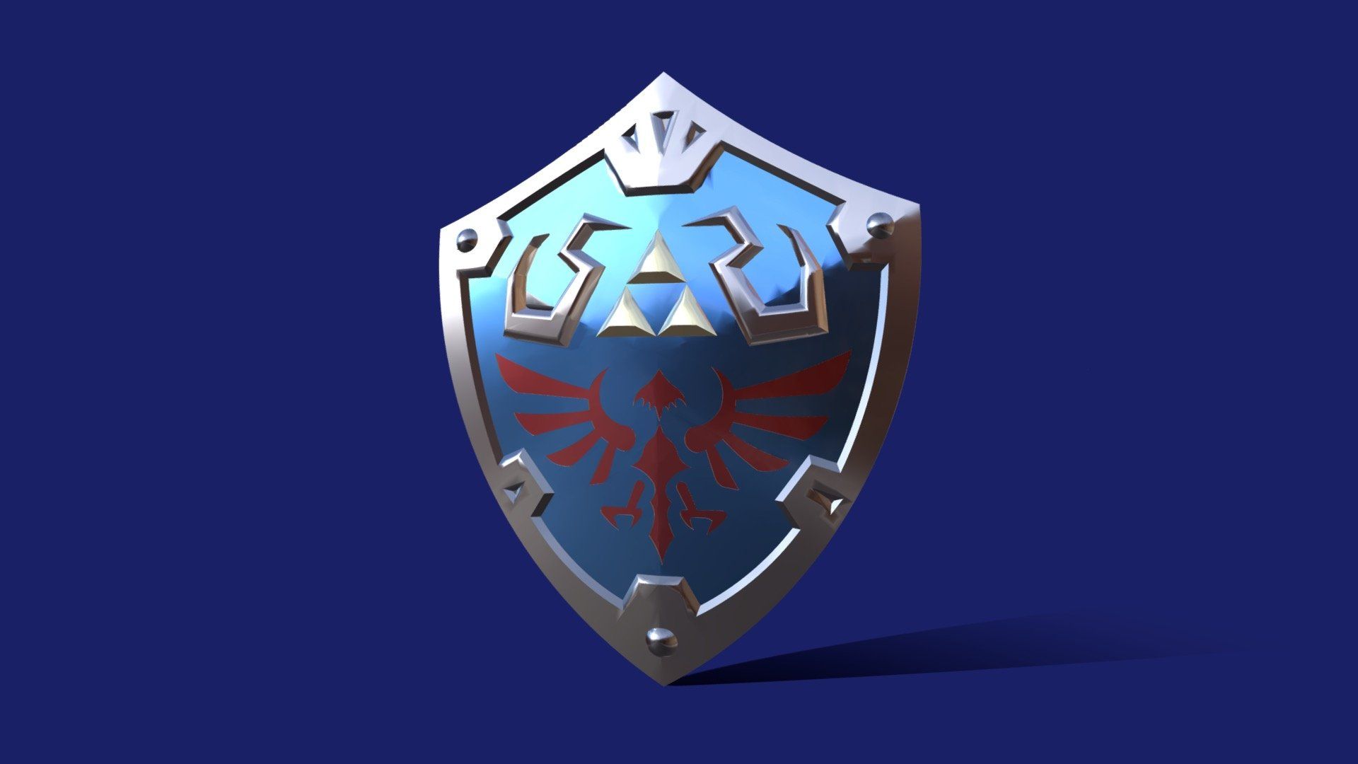 1920x1080 Hylian Shield Free 3D model by Calfan [fb98826]