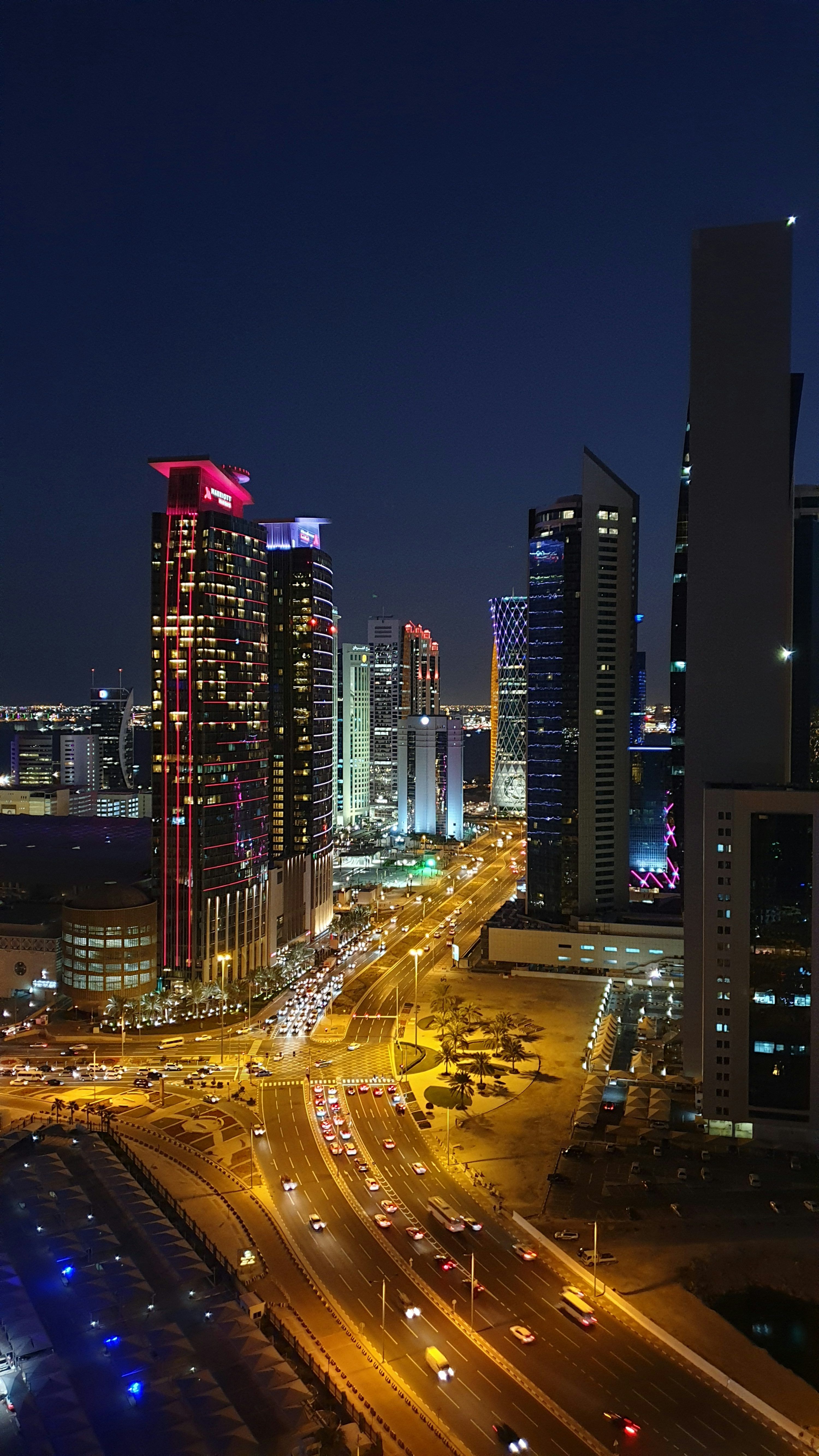 3000x5333 Qatar Night Picture. Download Free Image