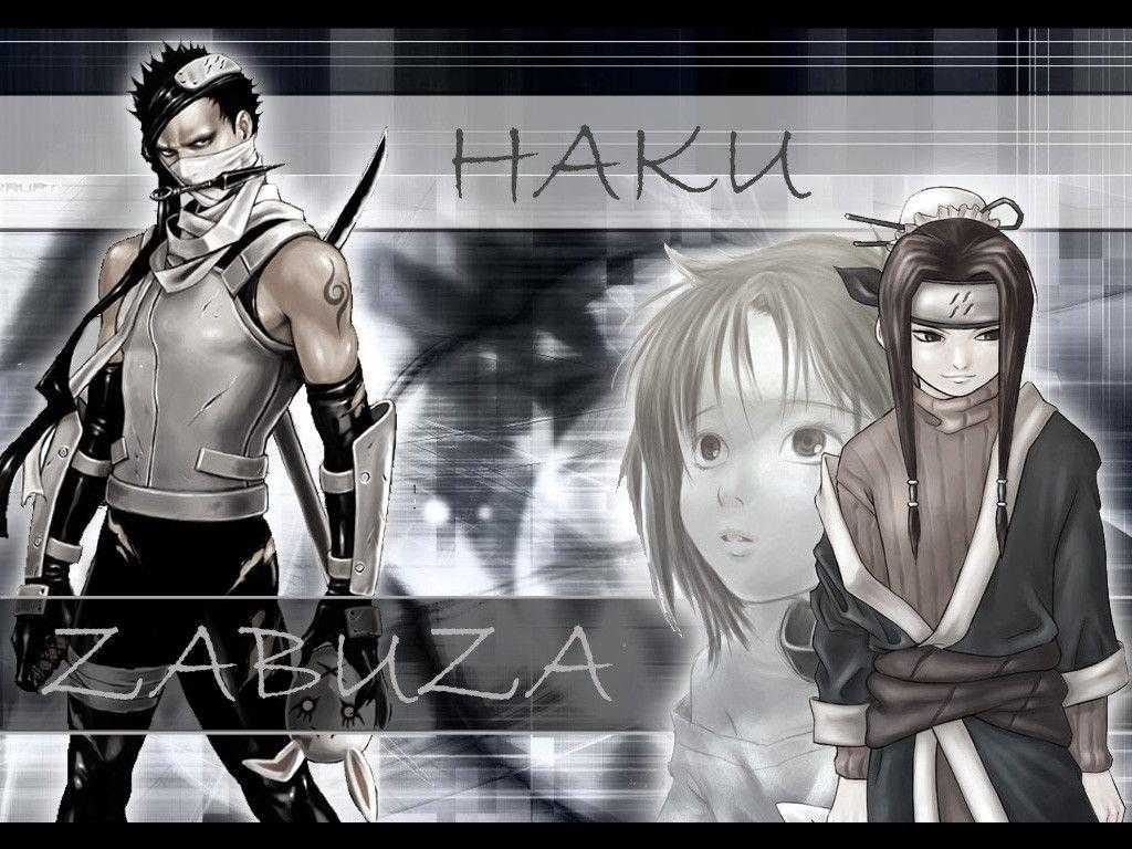 1024x768 Haku and Zabuza Wallpaper Free HD Wallpaper