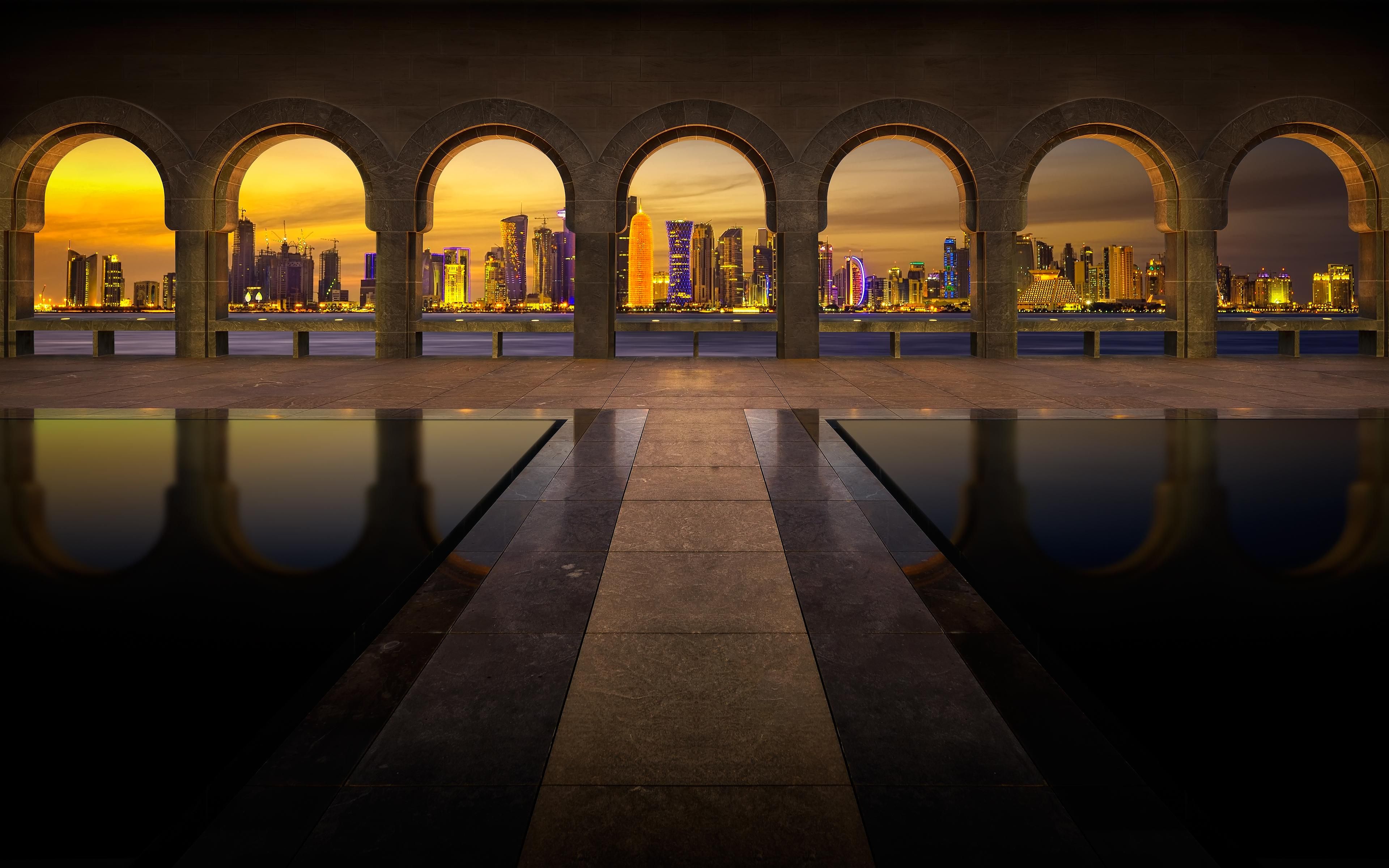 3840x2400 Museum of Islamic Art, Doha, Qatar
